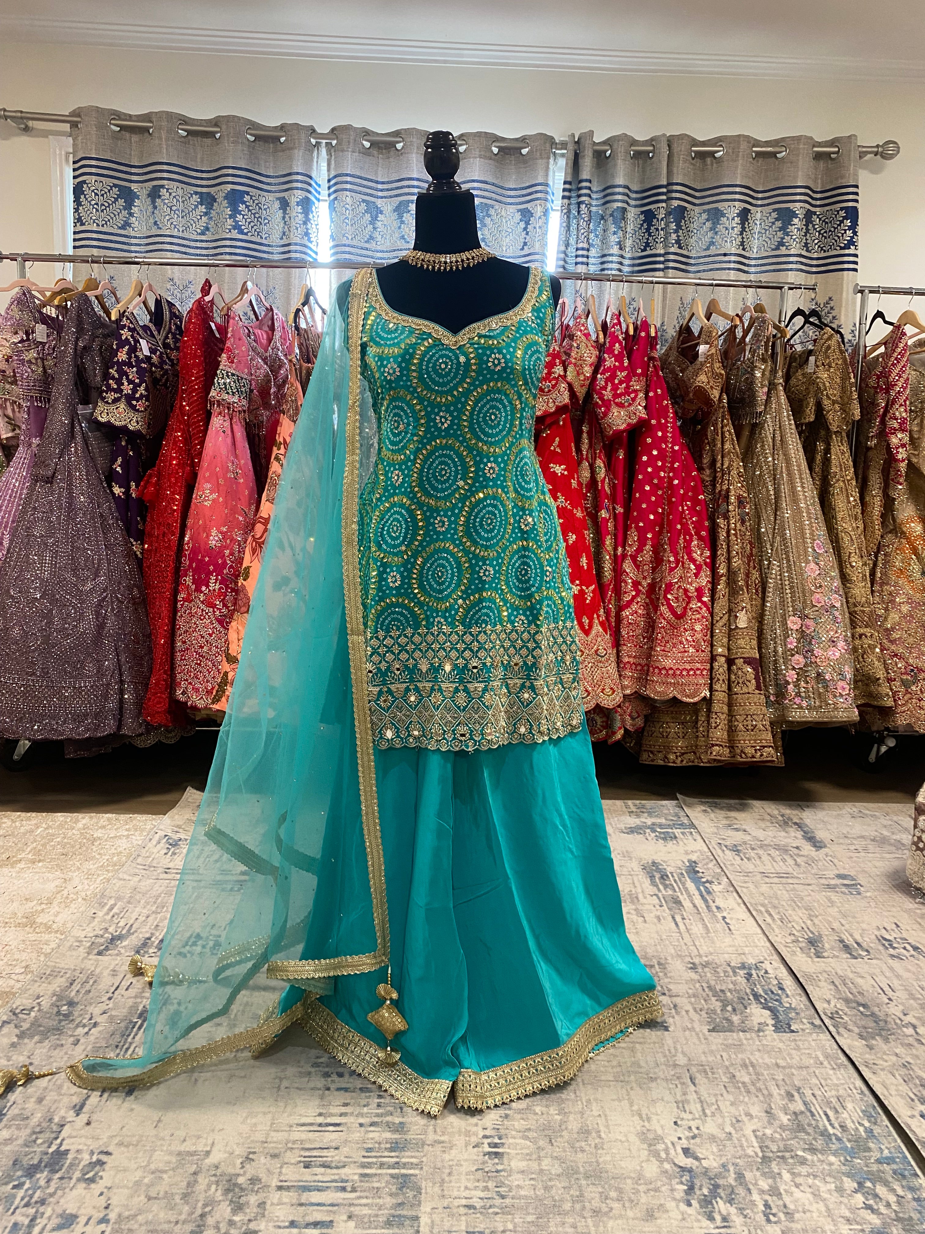 Embroidered suit – Kanada Kulture