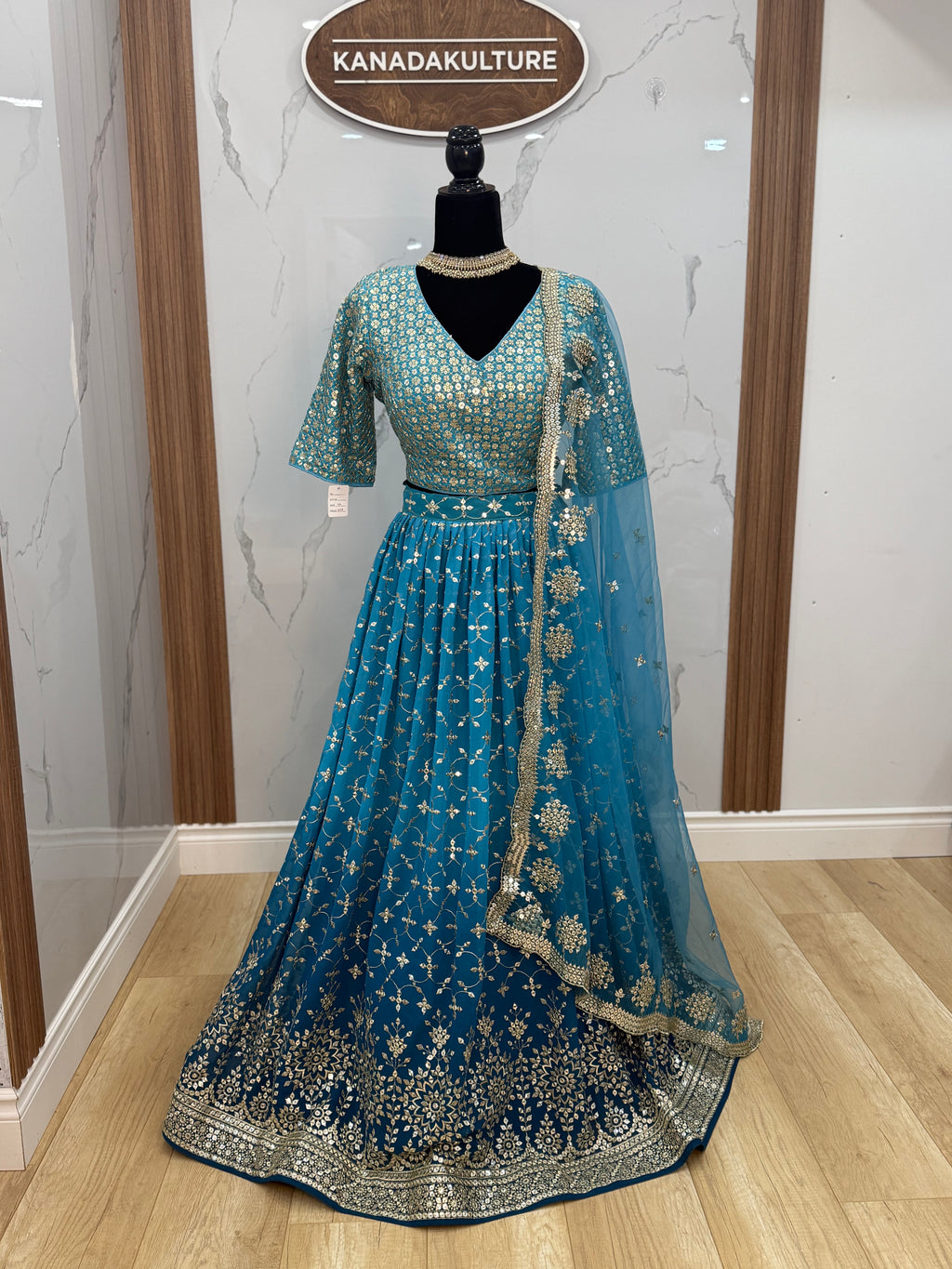 Traditional Embroidered Geogette Lehenga Choli