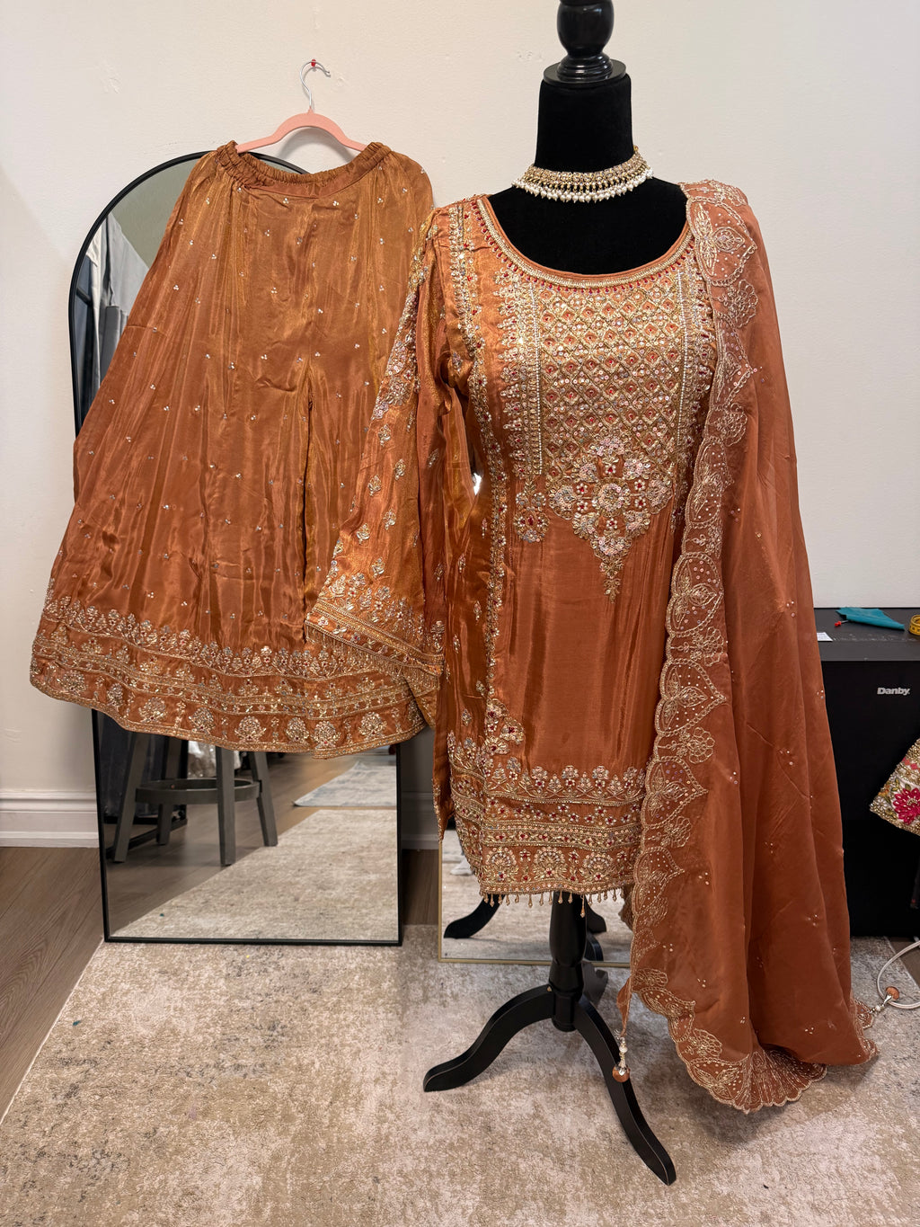 Partywear sharara suit– Kanada Kulture