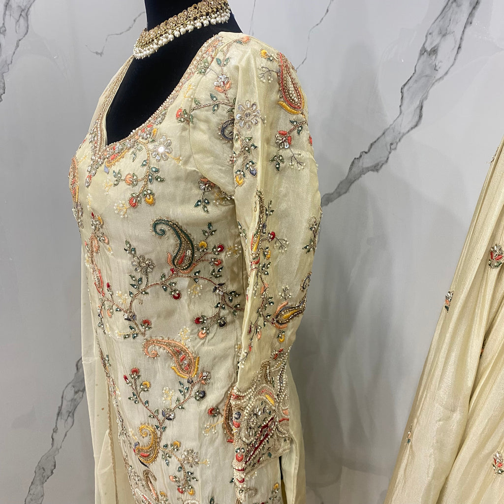 Indo western Embroidered suit