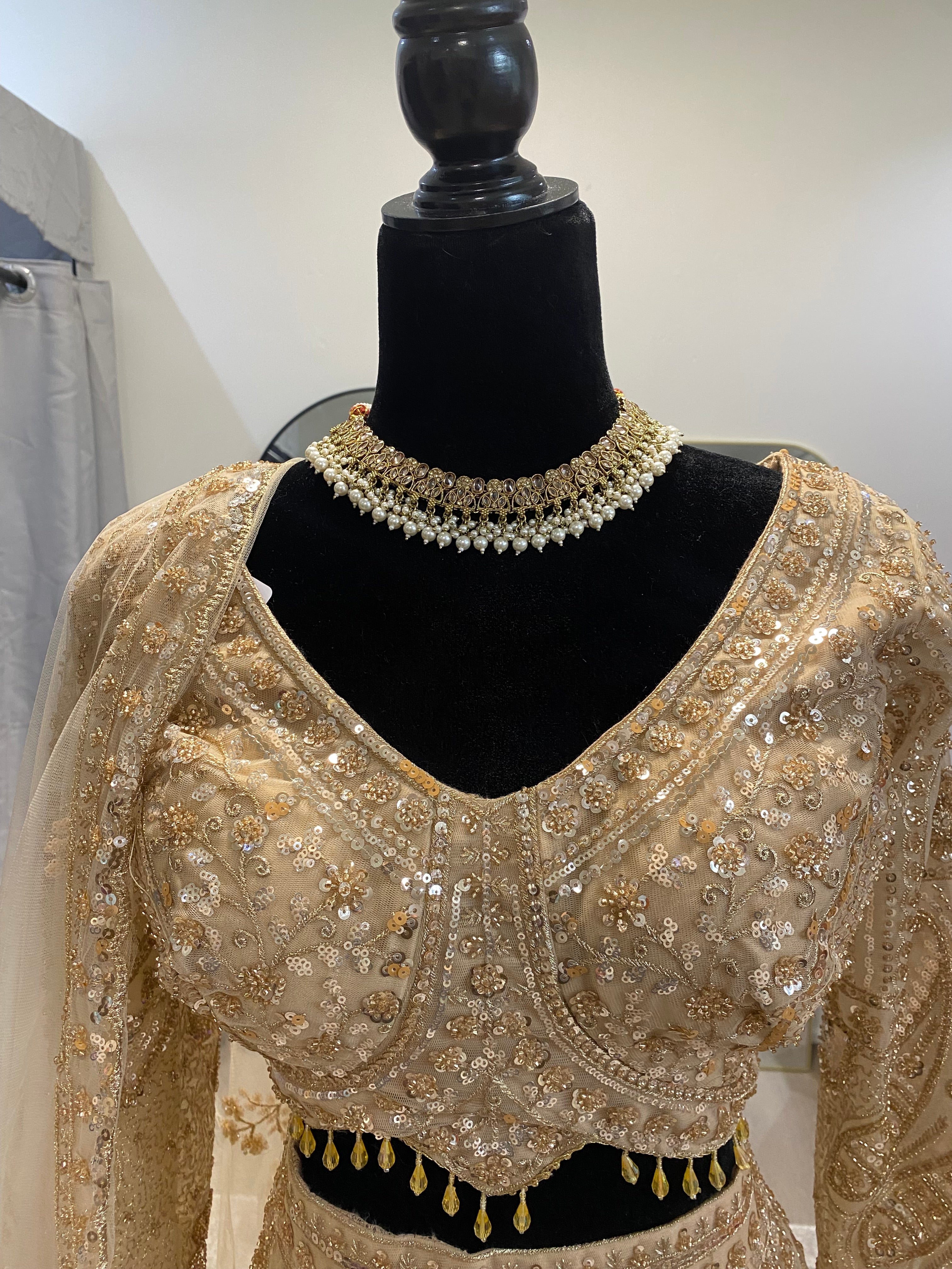 Traditional full sleeves Embroidered Lehenga Choli