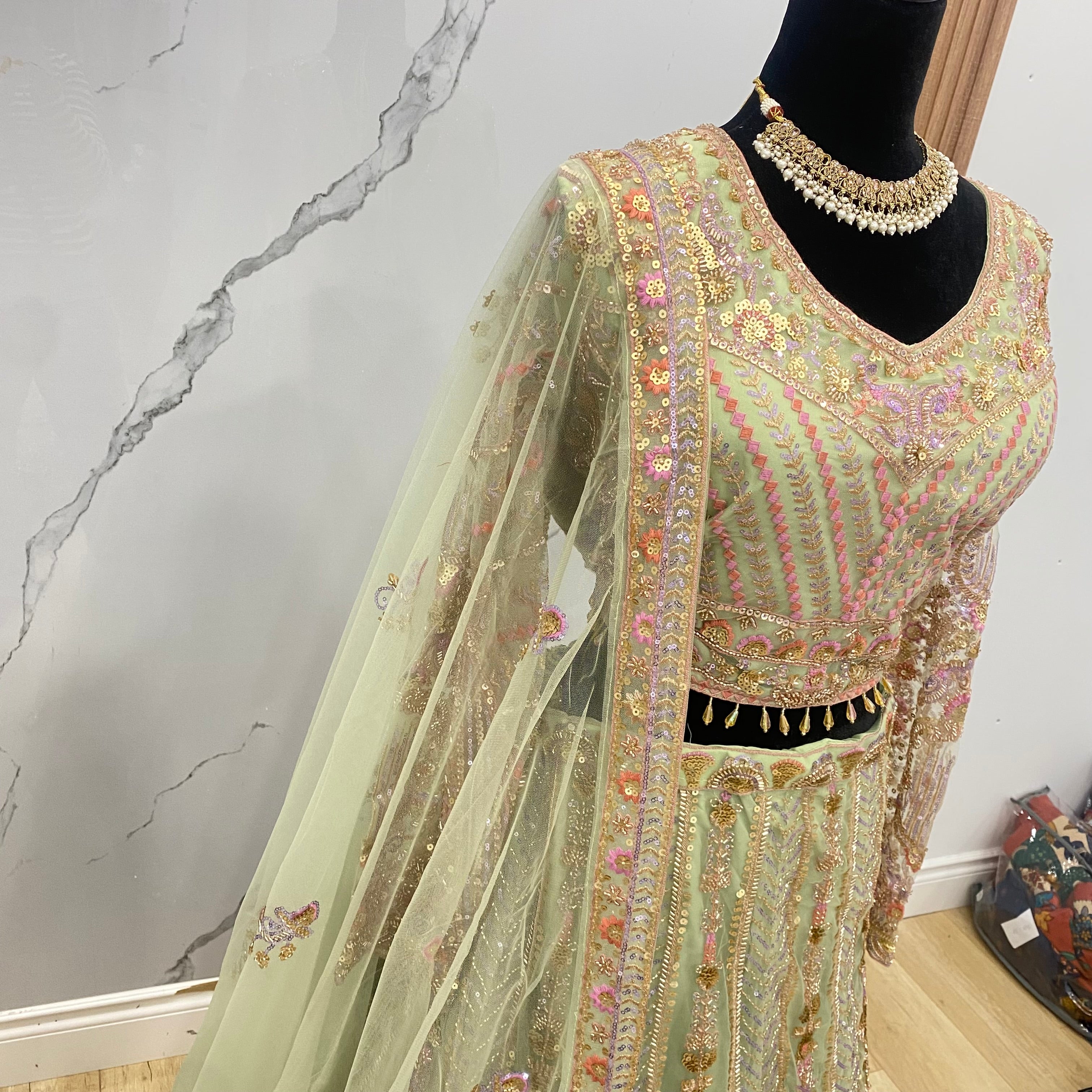 Size 50 Beautiful designer lehenga choli