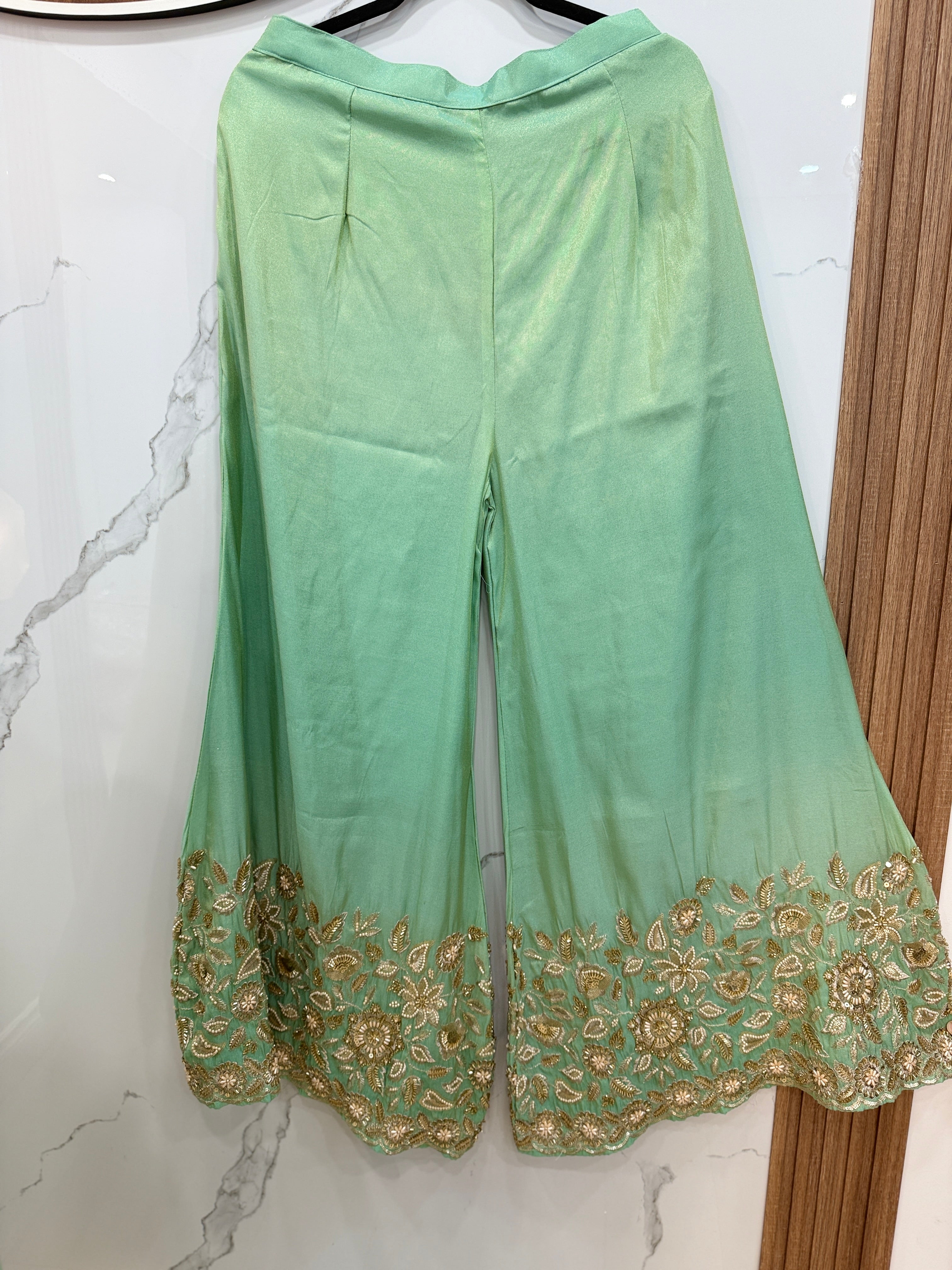 Embroidered gharara Suit – Kanada Kulture