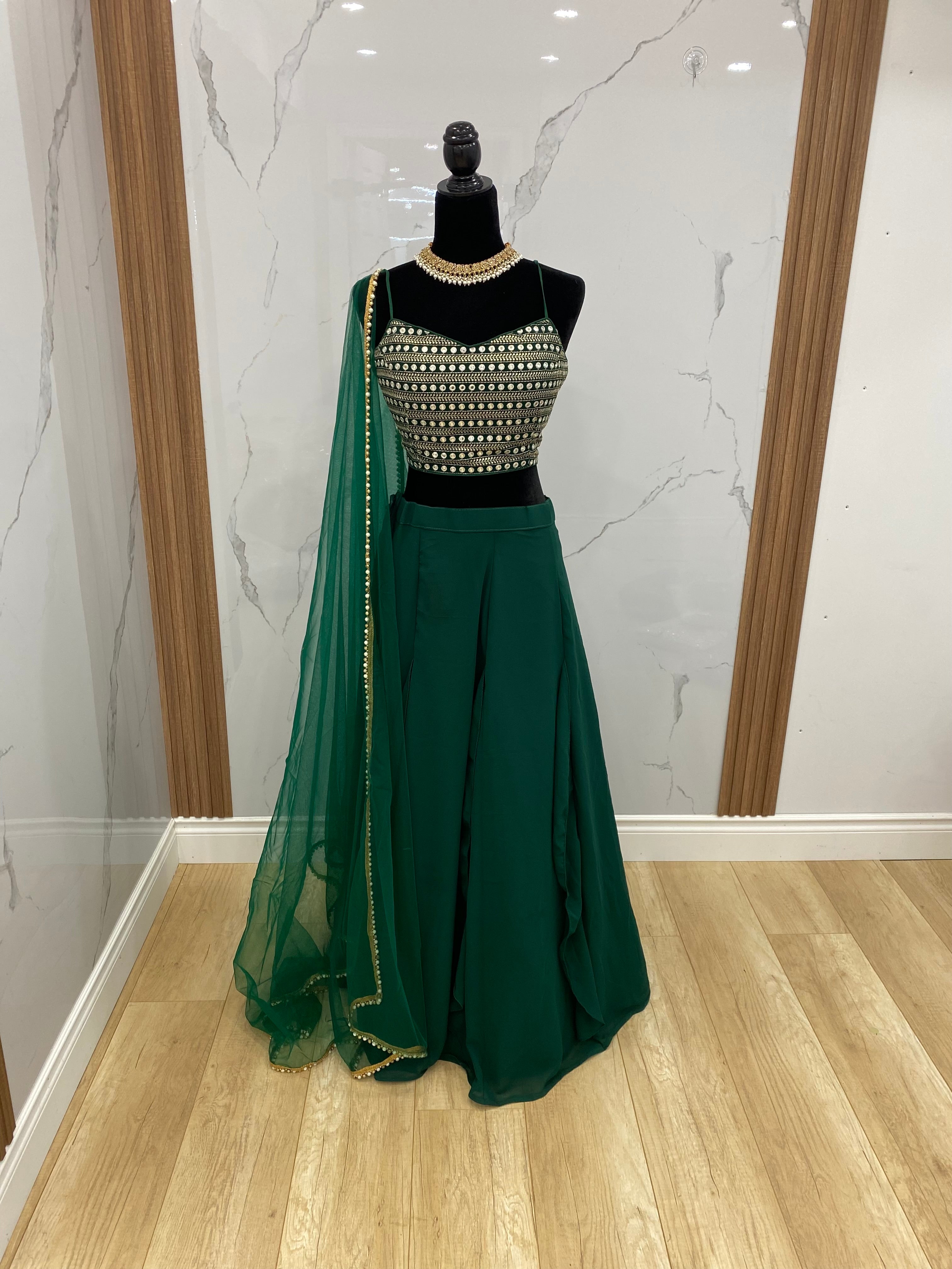 Perfect mehendi/sangeet Designer Lehenga choli