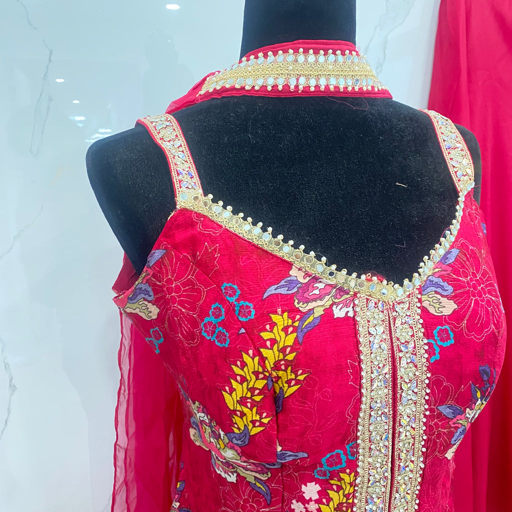 Embroidered suit