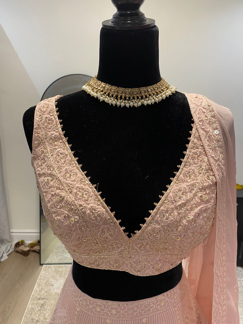 Pastel bridesmaid Designer Lehenga choli