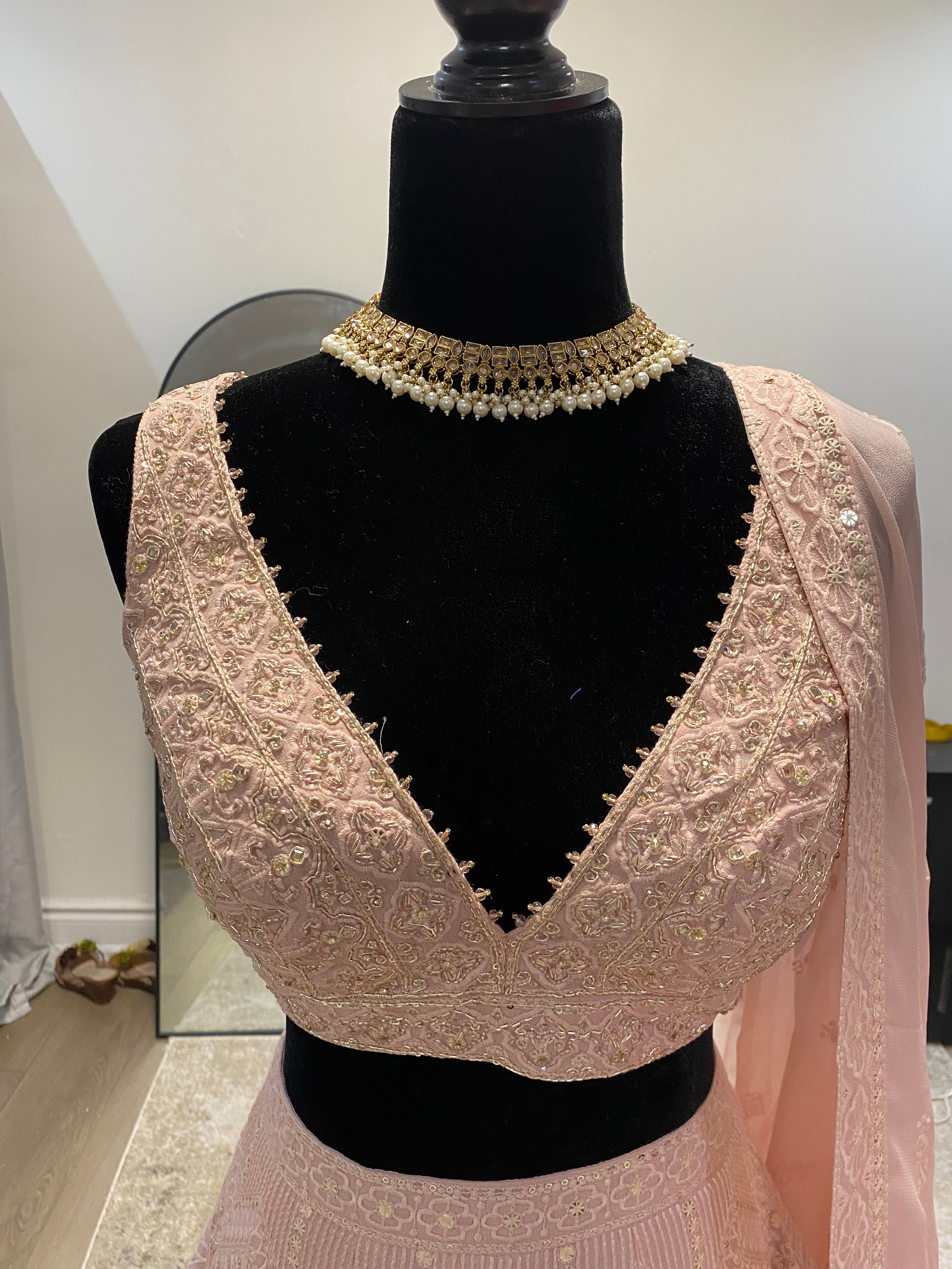 Pastel bridesmaid Designer Lehenga choli