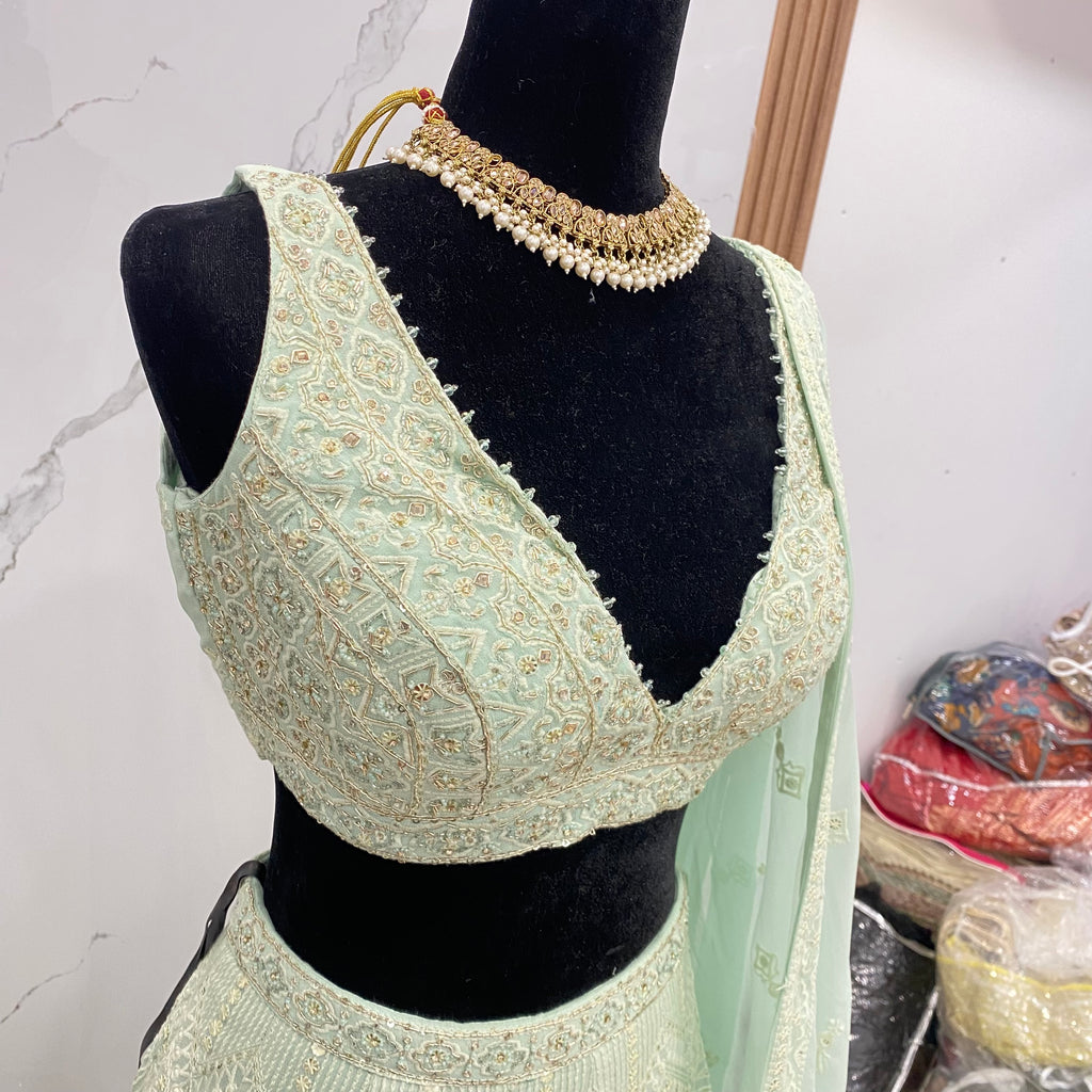 Perfect engagement/reception lehenga choli
