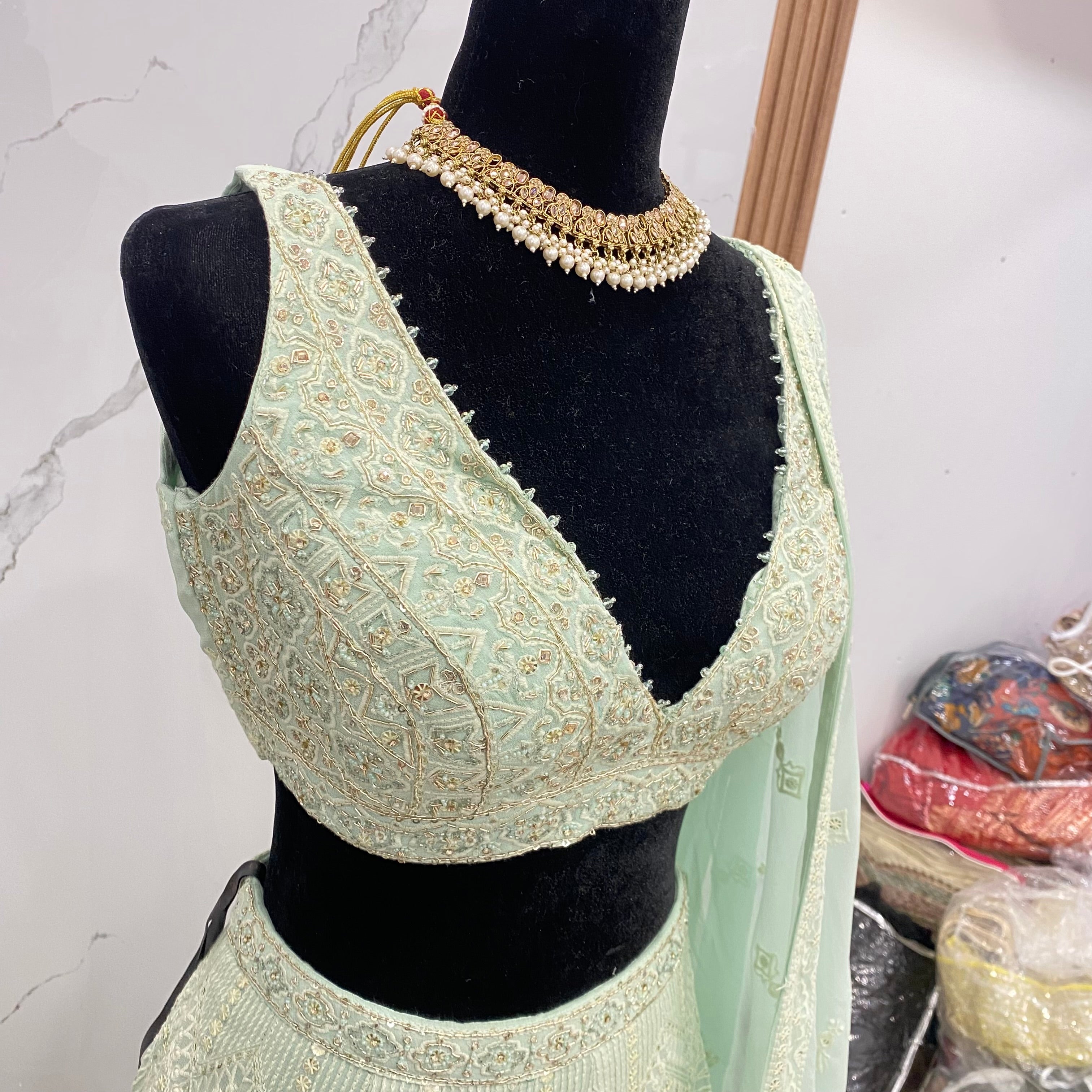 Perfect engagement/reception lehenga choli