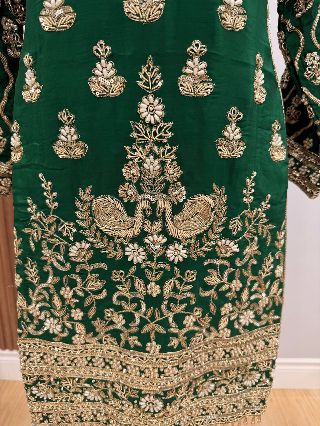 Embroidered suit