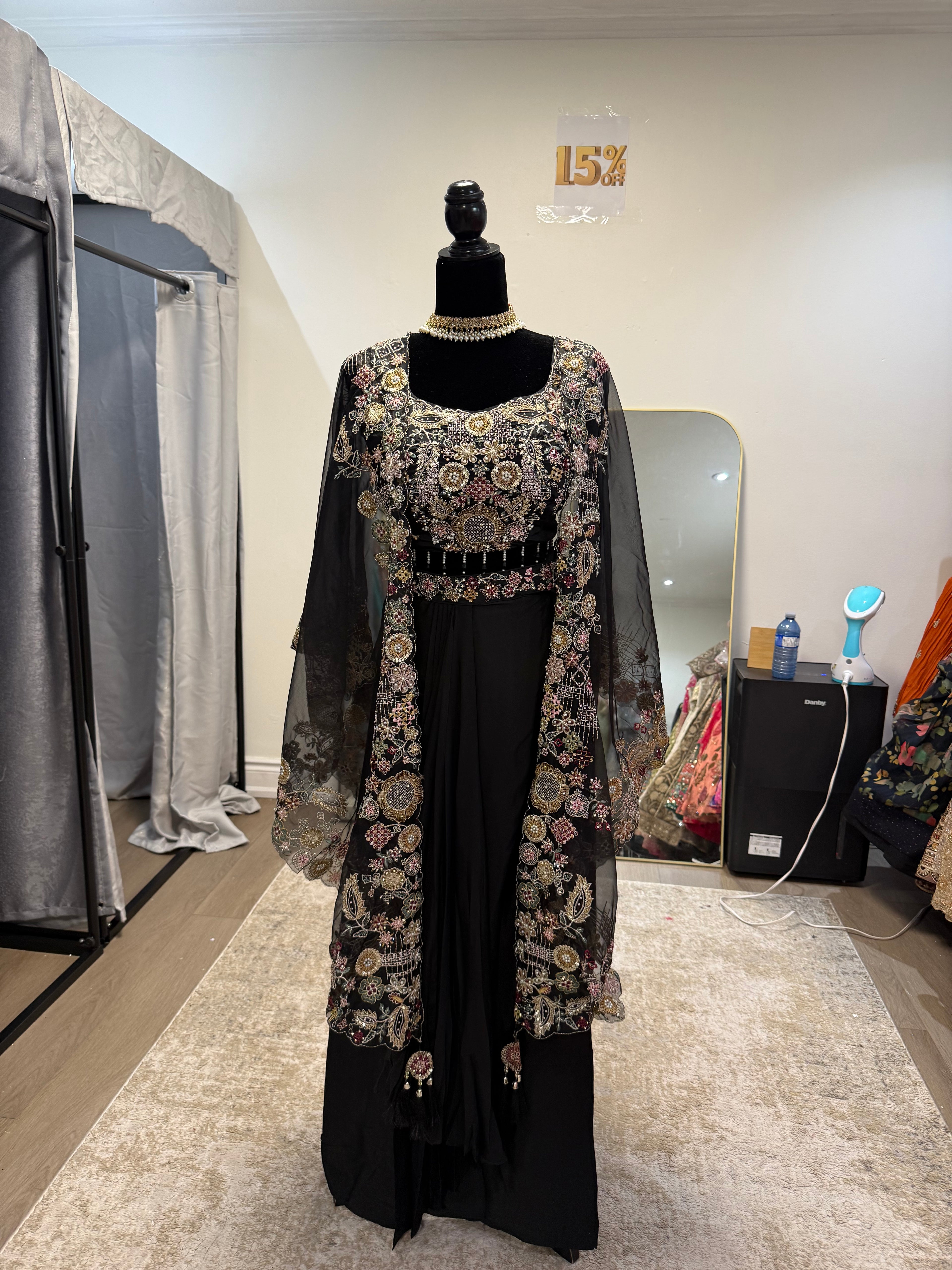 Embroidered indo western Suit – Kanada Kulture