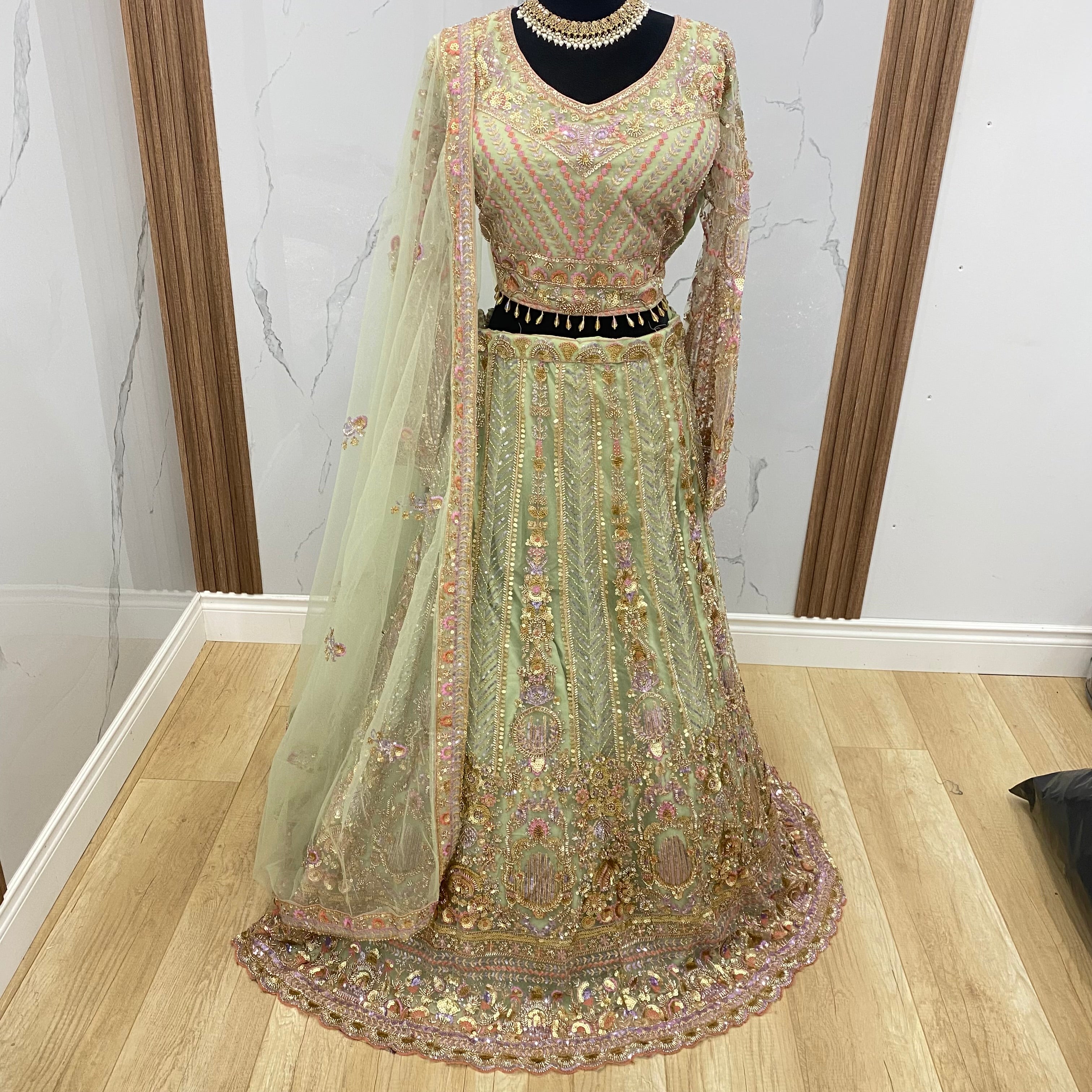 Size 50 Beautiful designer lehenga choli