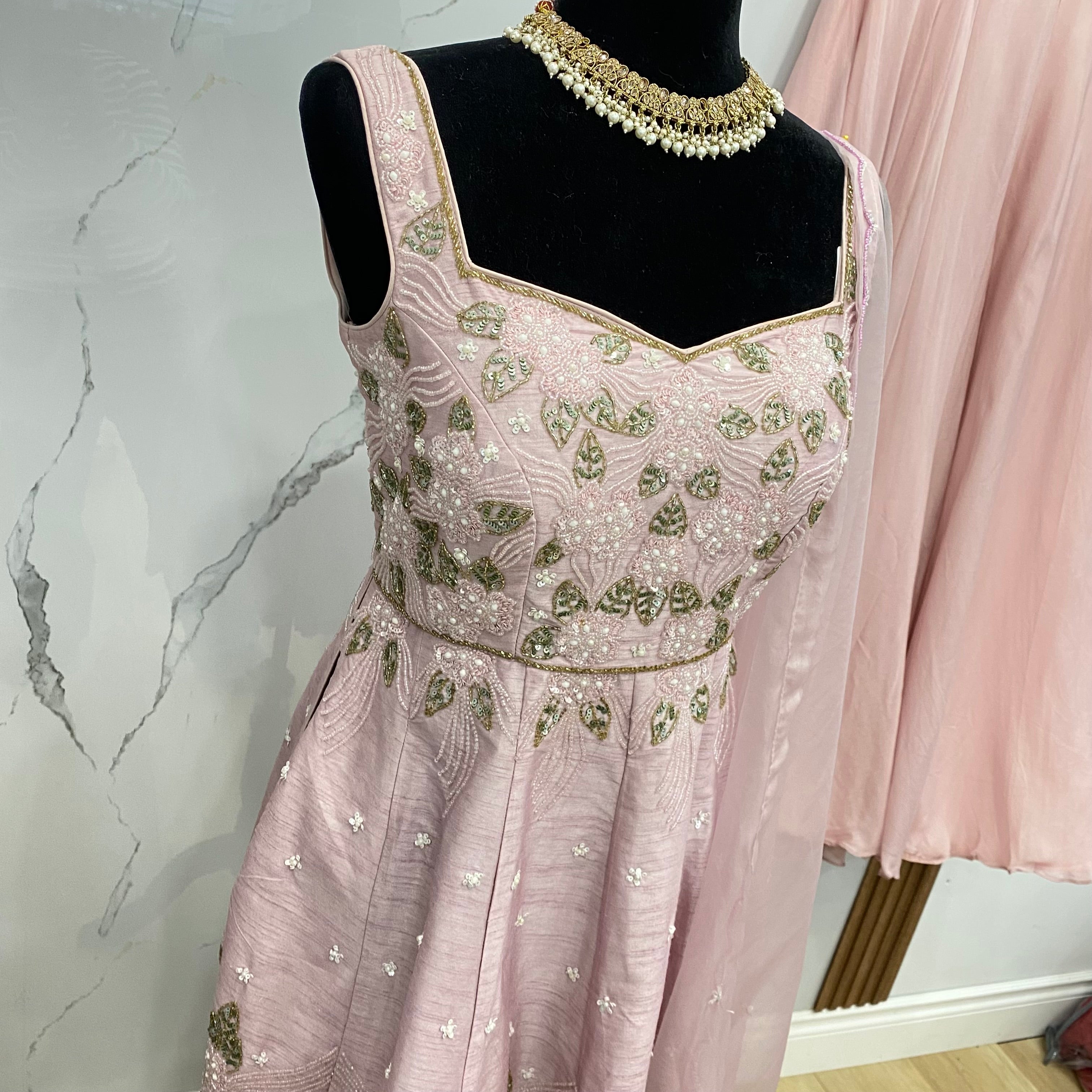 Embroidered suit
