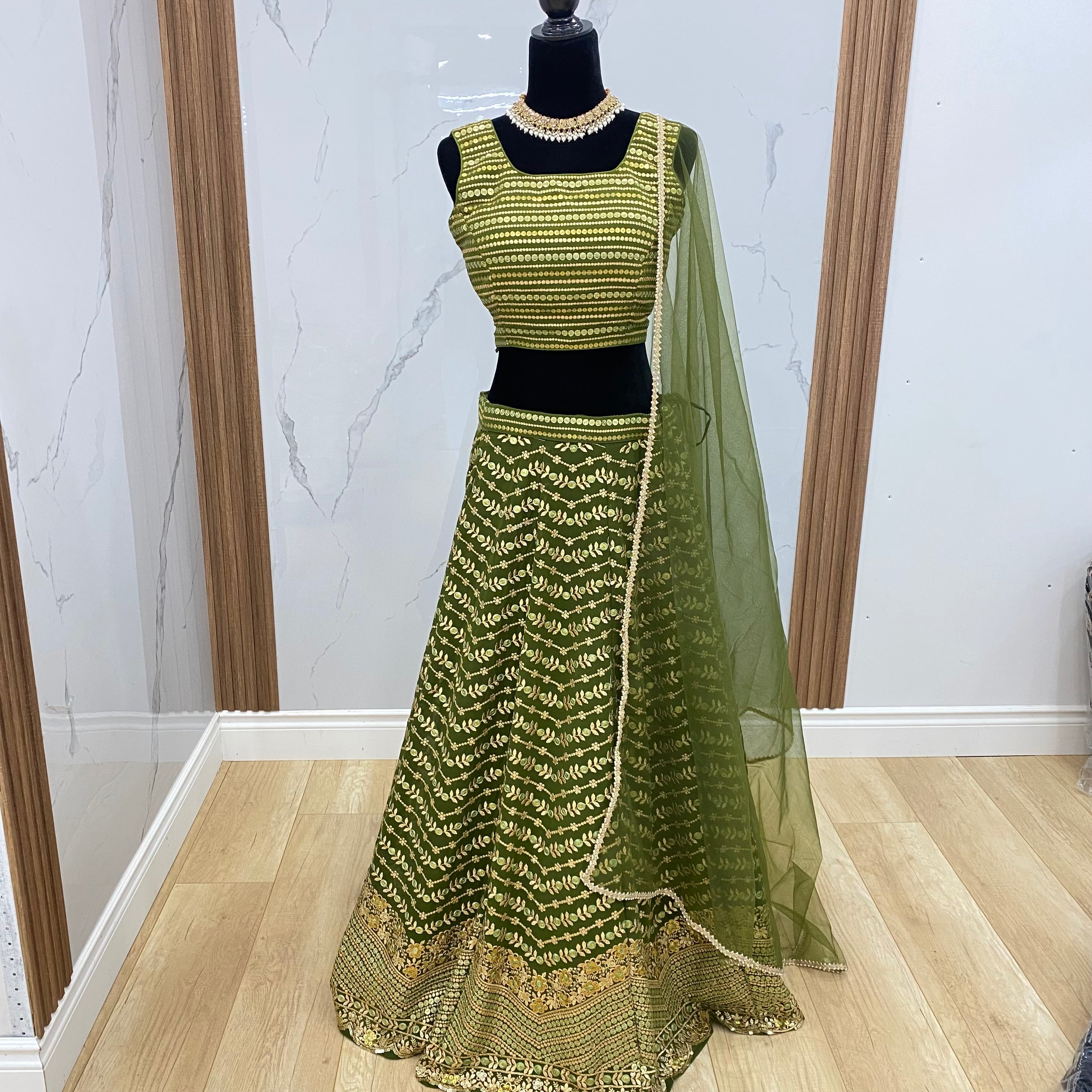 Perfect mehendi/sangeet Designer Lehenga choli