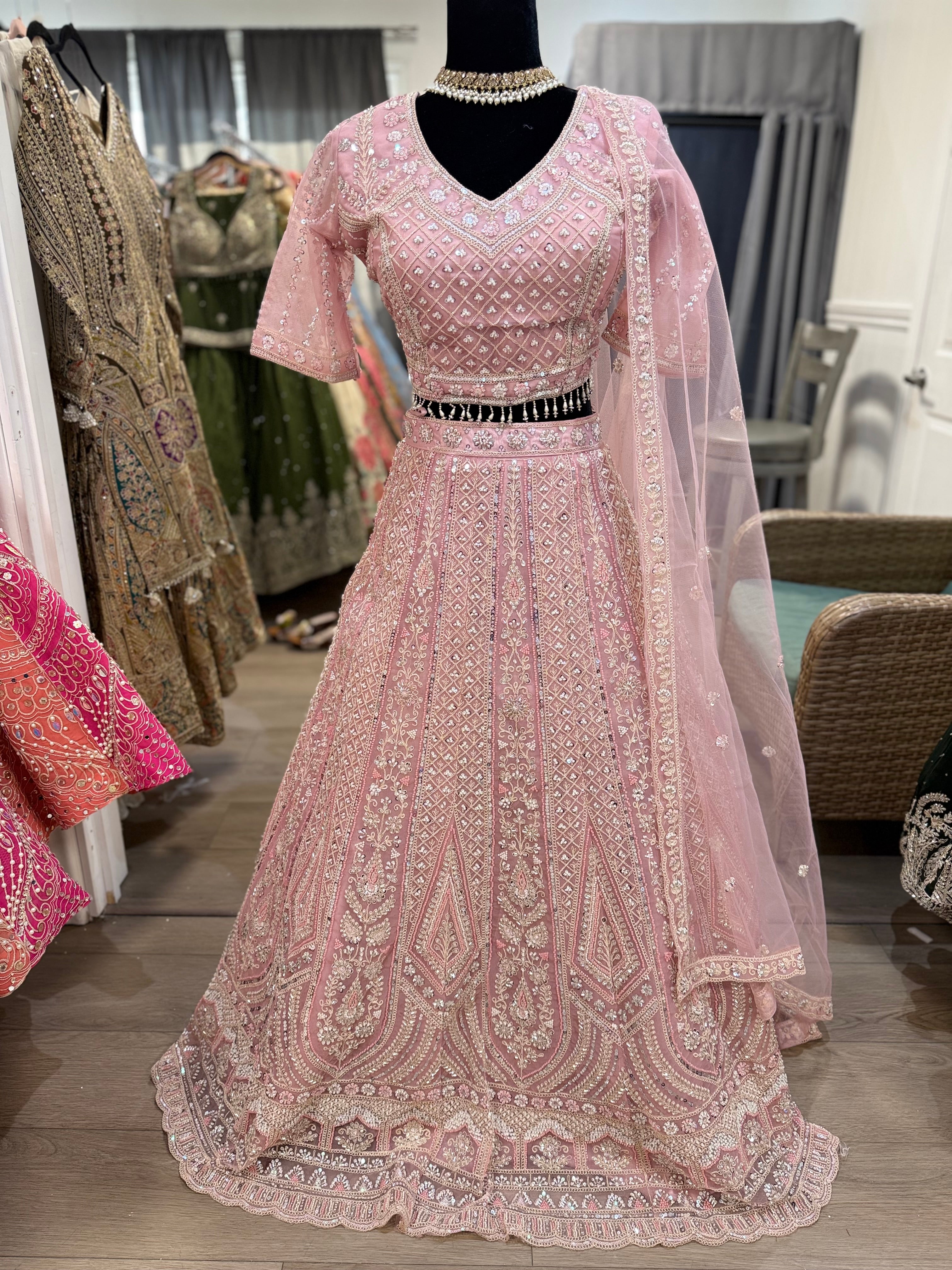 Beautiful choli with lehenga