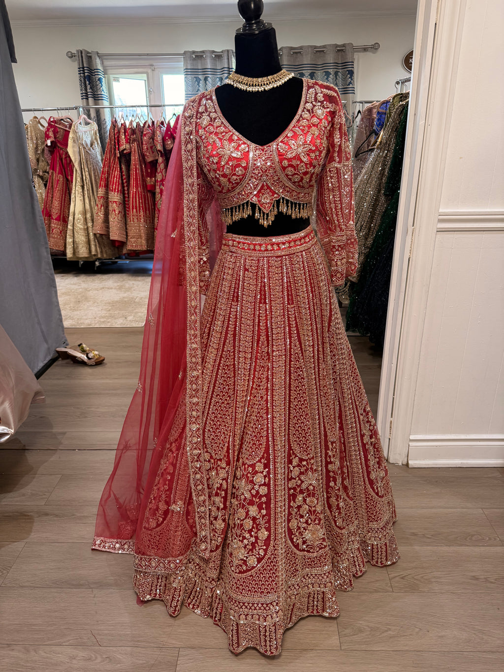 Bridal sangeet designer lehenga choli