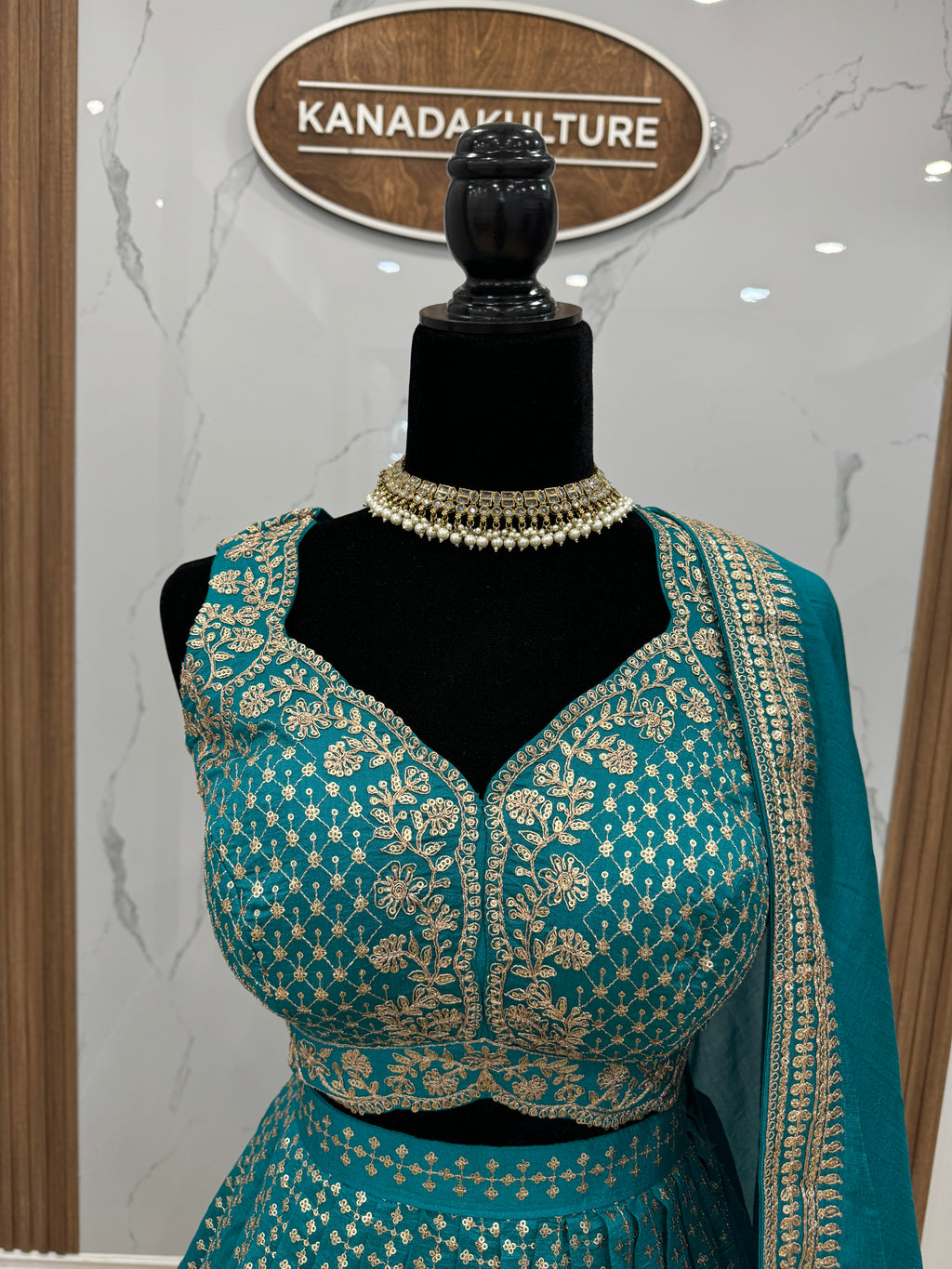 Dark color lehenga choli
