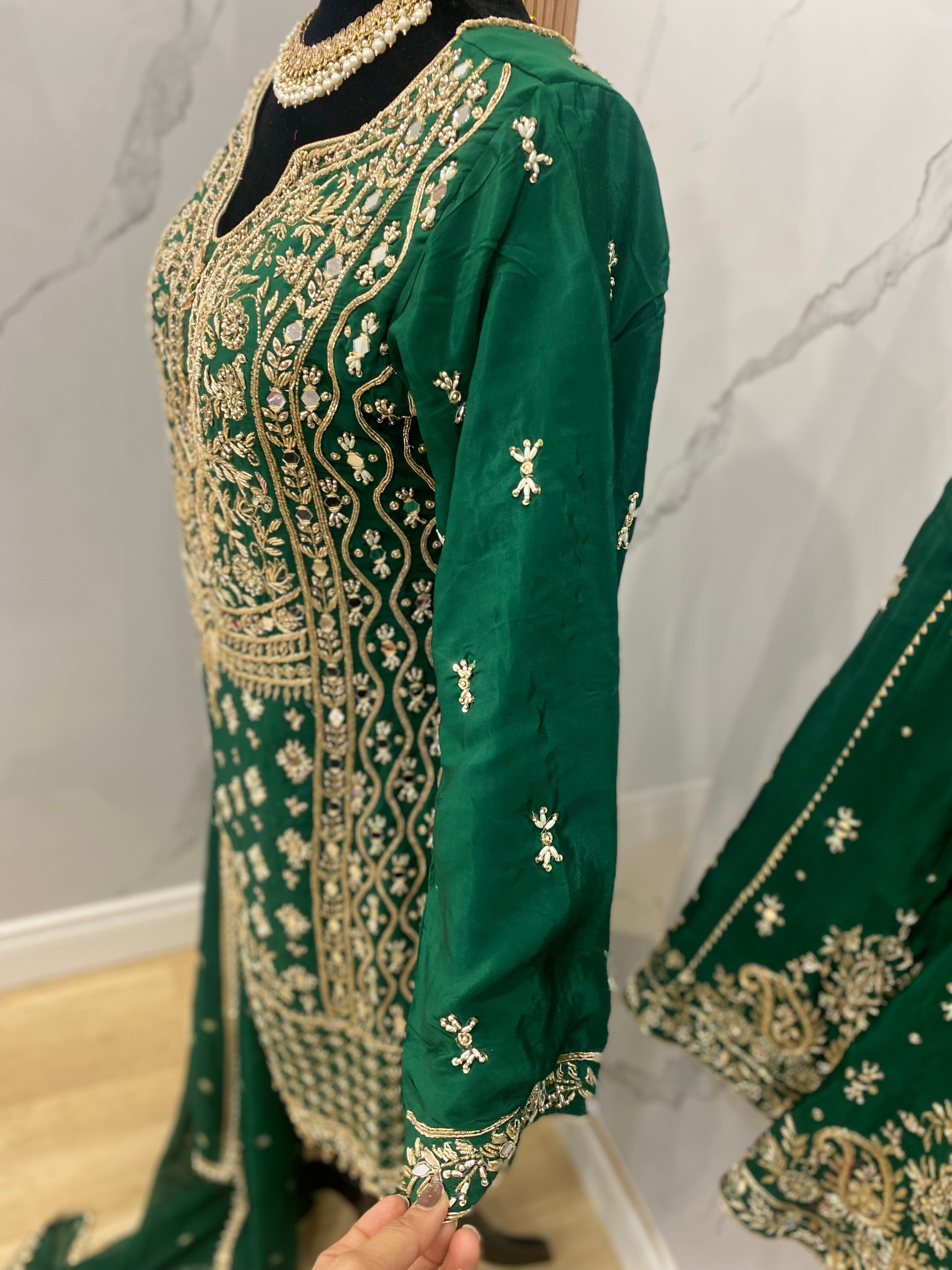 Hand work Embroidered suit