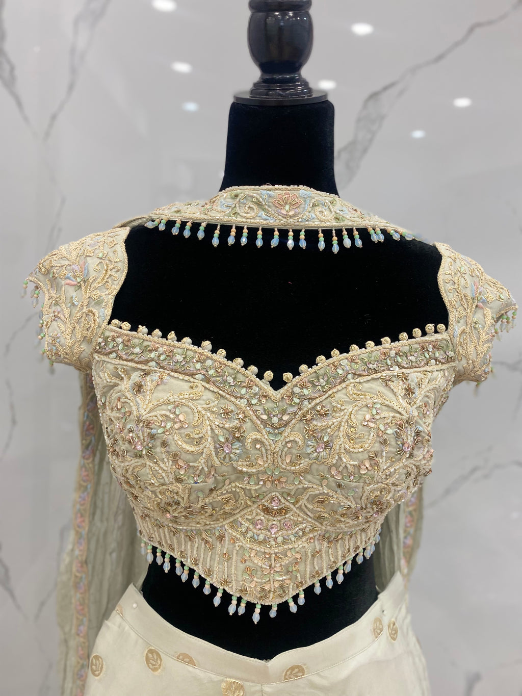 Crop top with palazoo