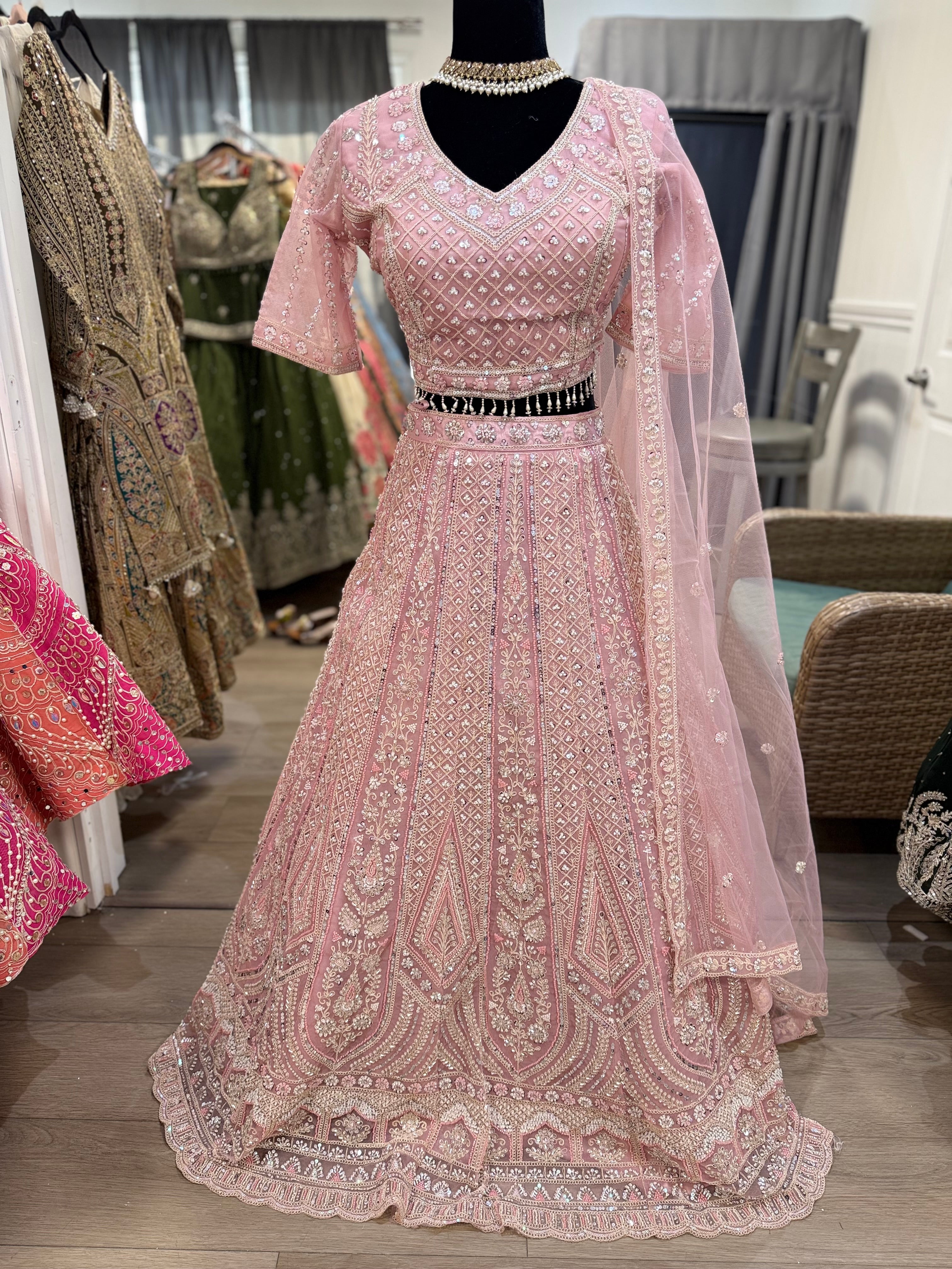 Beautiful choli with lehenga