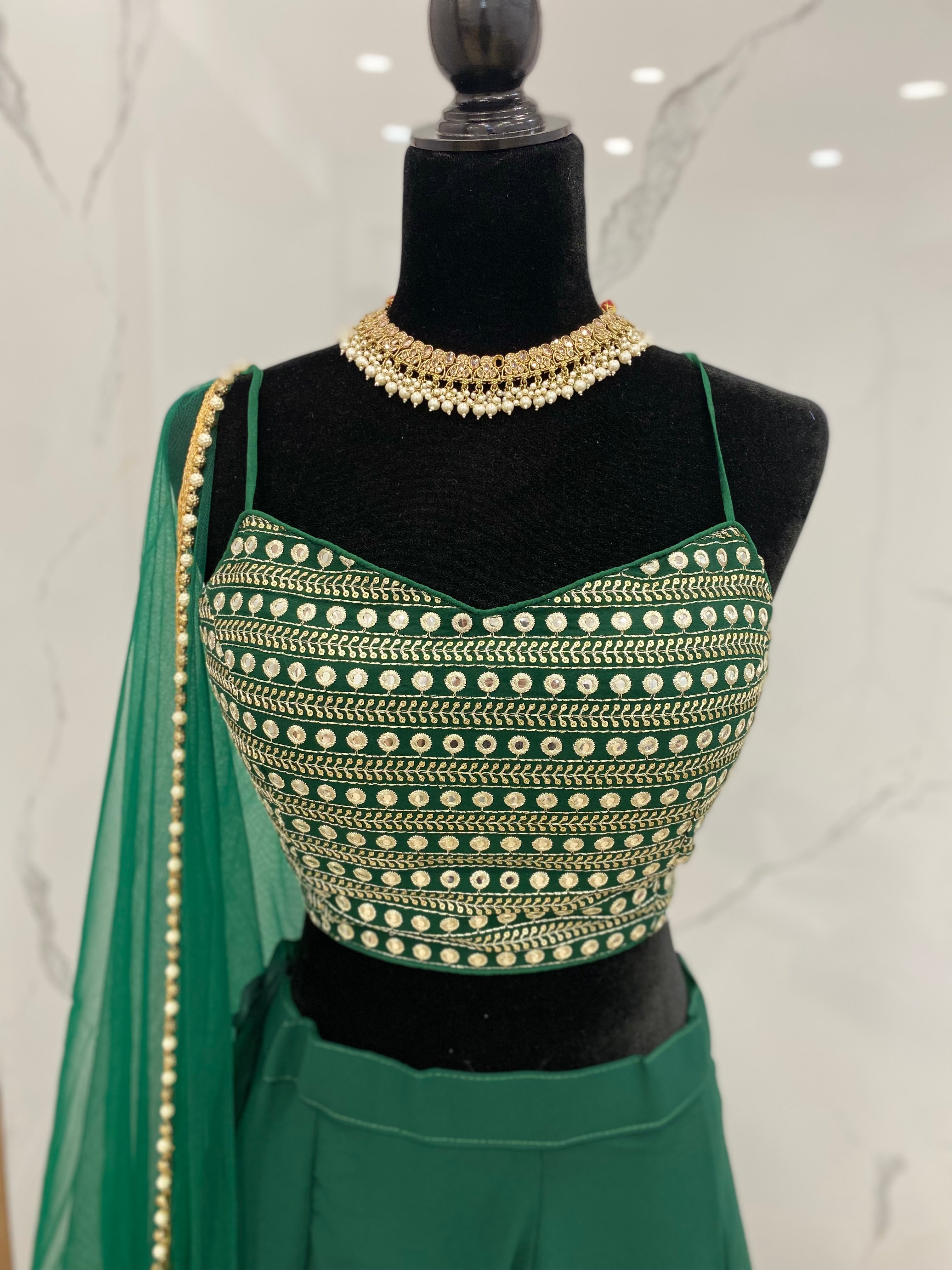 Perfect mehendi/sangeet Designer Lehenga choli