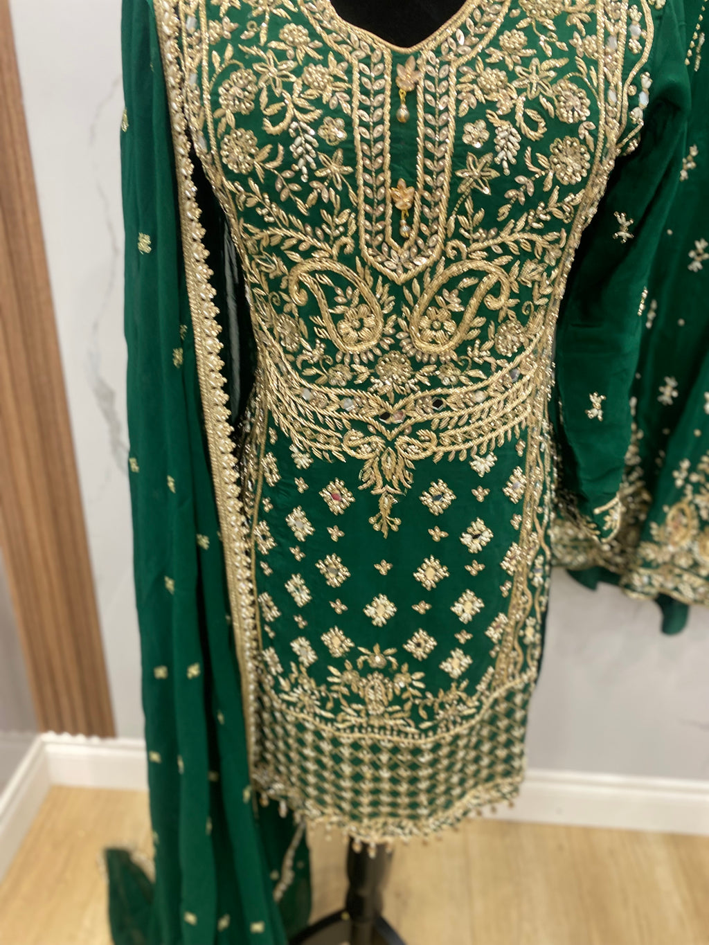 Hand work Embroidered suit