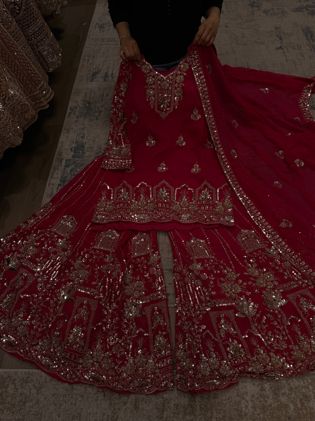 Embroidered suit – Kanada Kulture