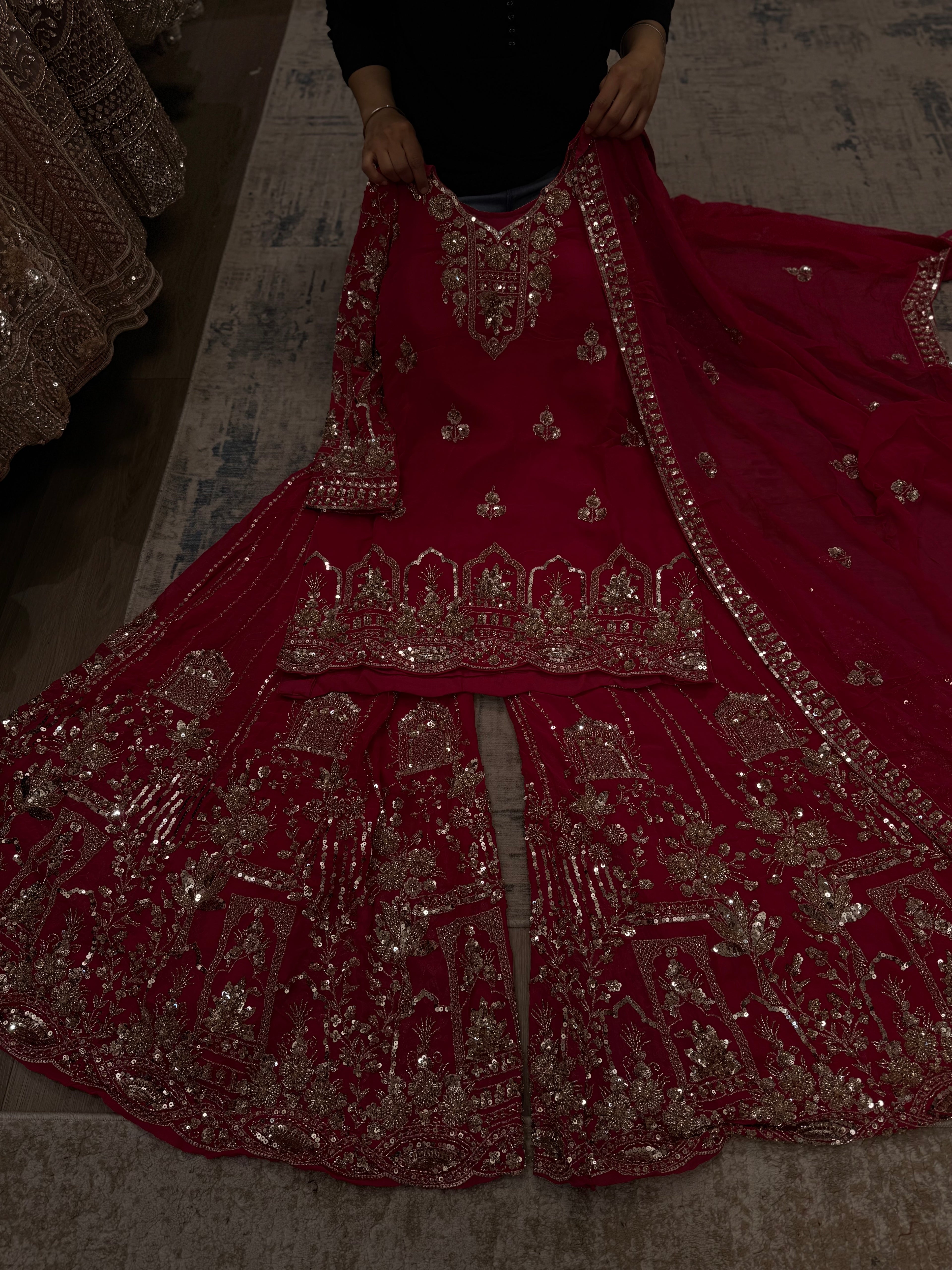 Embroidered suit – Kanada Kulture