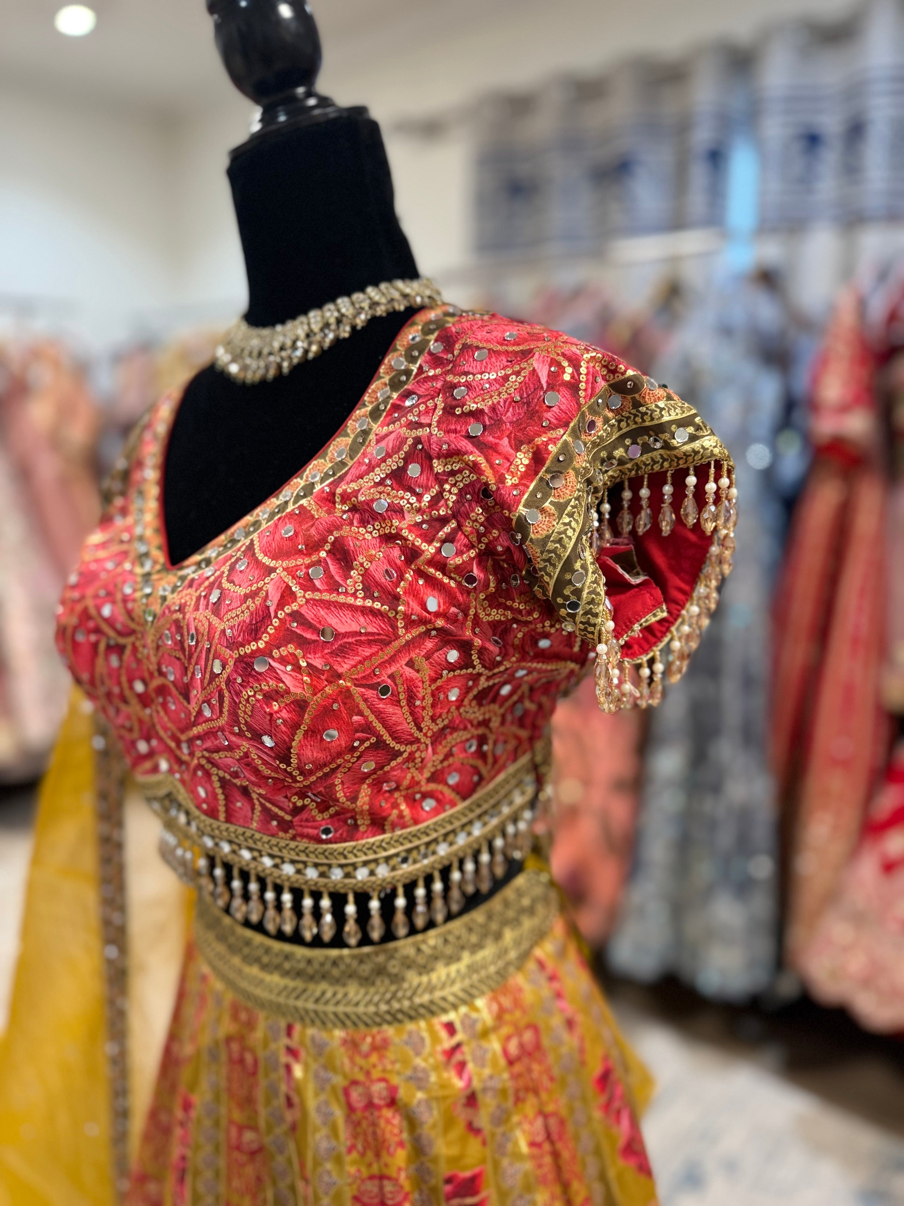Beautiful wedding Wear Lehenga Choli