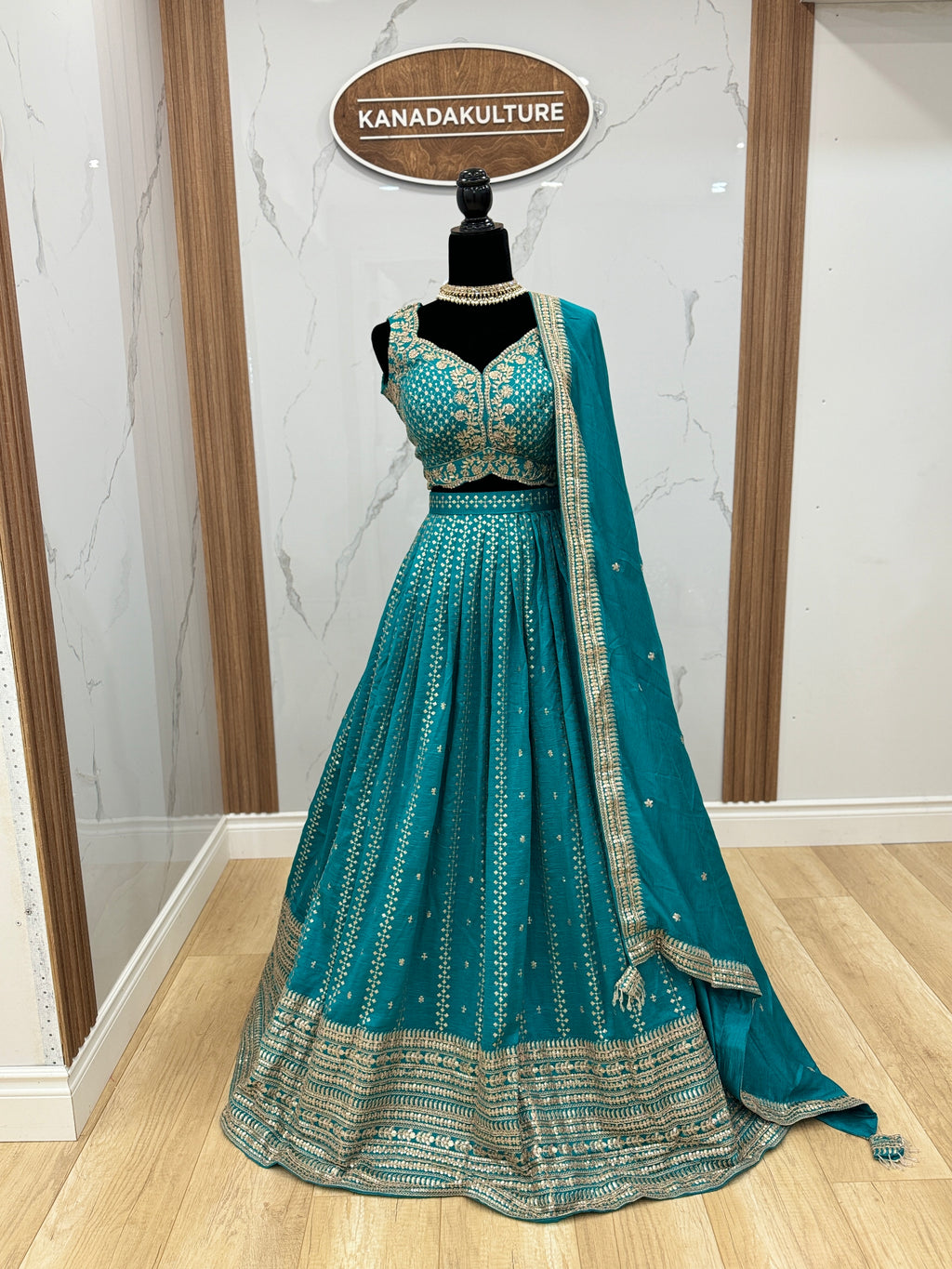 Dark color lehenga choli