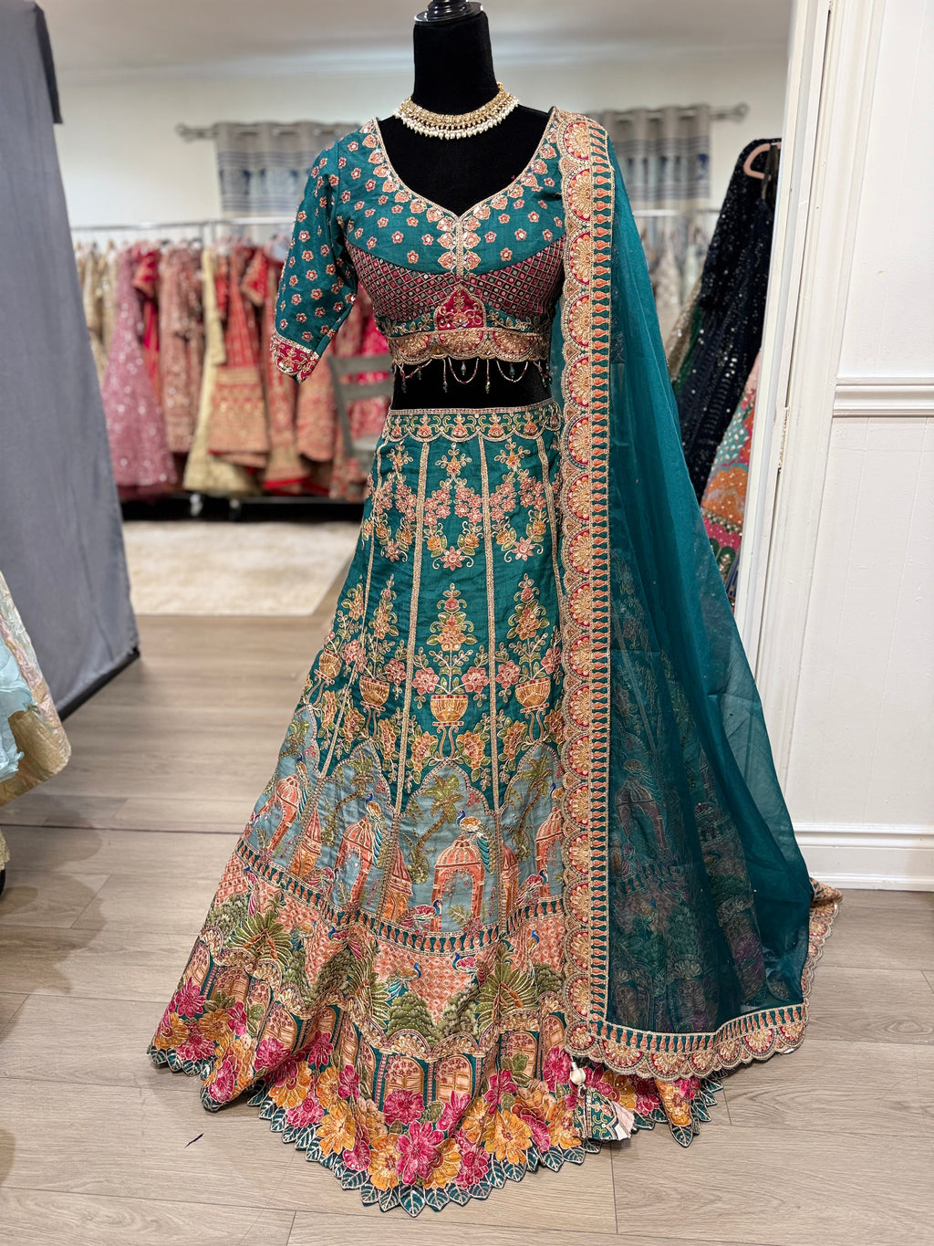 Perfect sangeet/jaggo/ mehendi Designer Lehenga choli