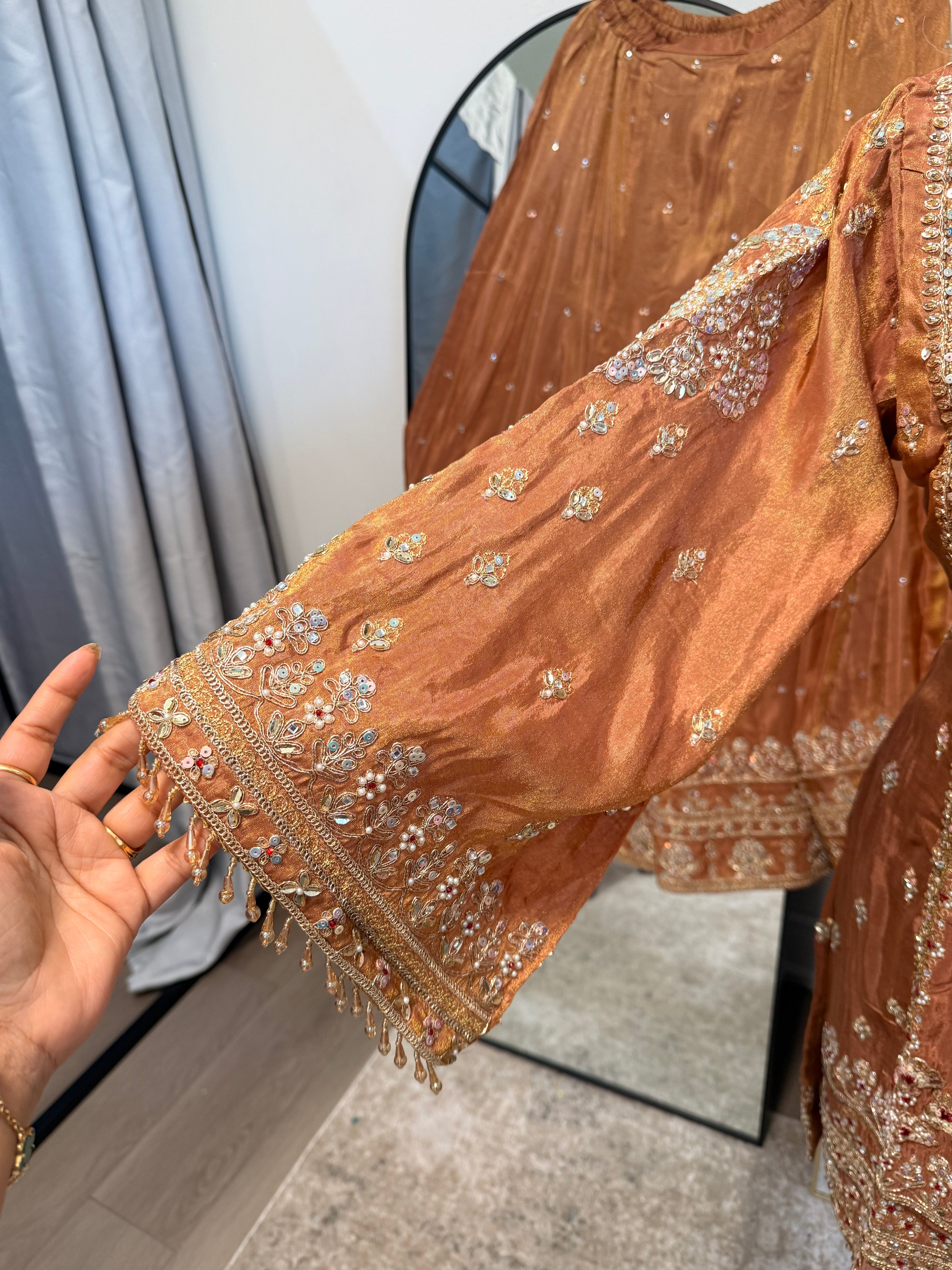 Partywear sharara suit– Kanada Kulture