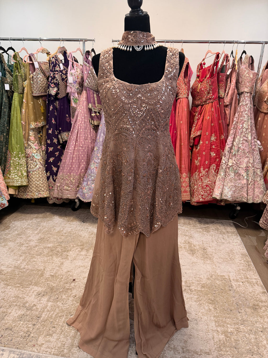 Embroidered suit – Kanada Kulture