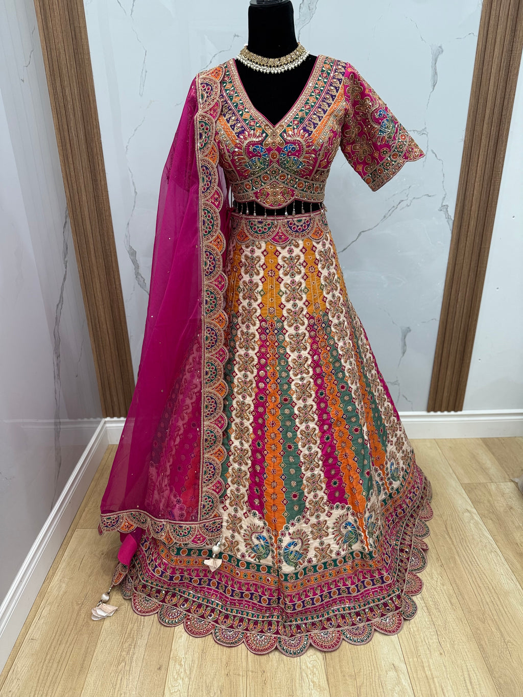 Sangeet/jaggo designer lehenga choli