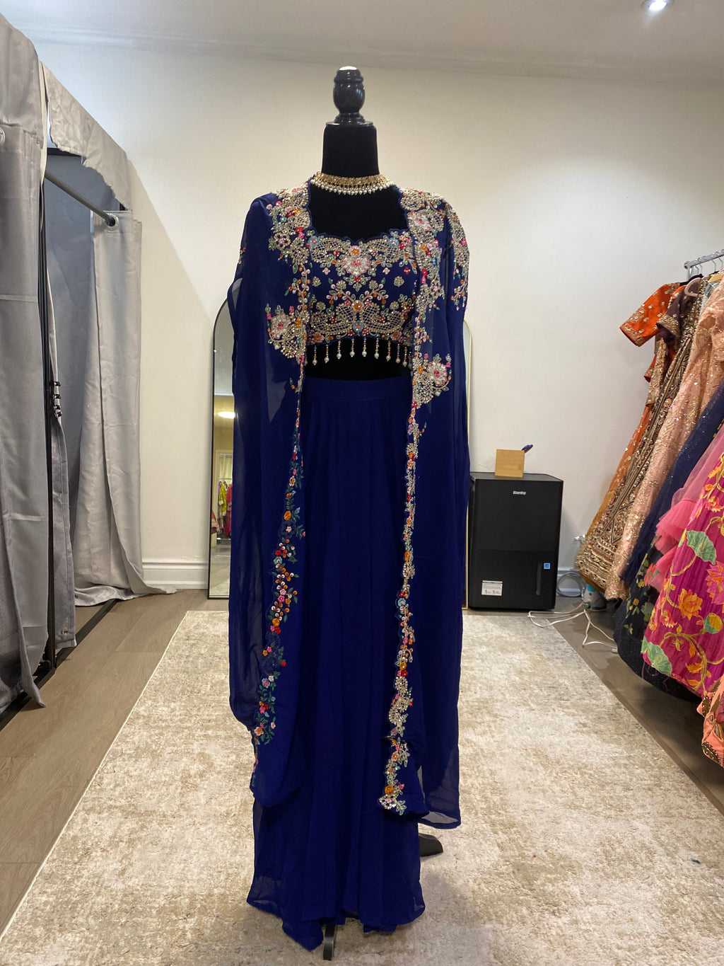 Embroidered gharara Suit – Kanada Kulture