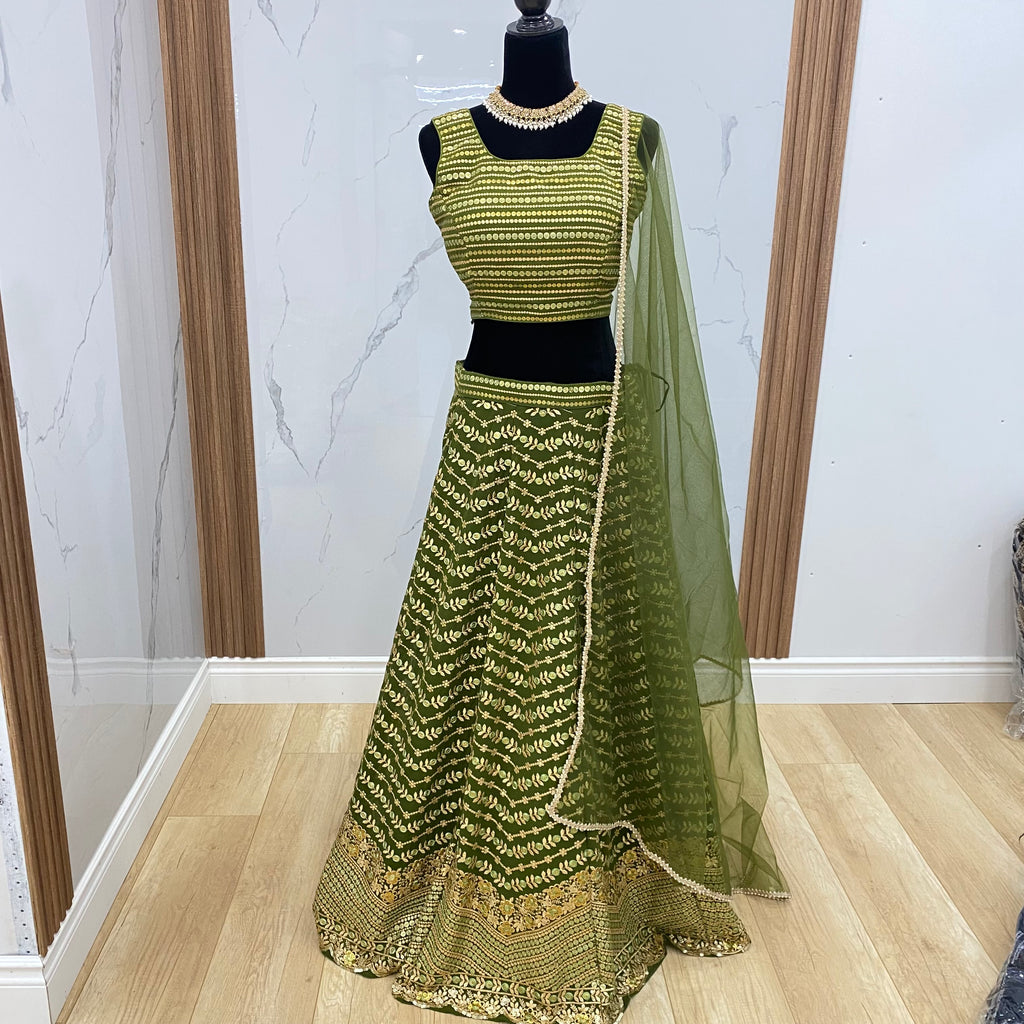 Perfect mehendi/sangeet Designer Lehenga choli