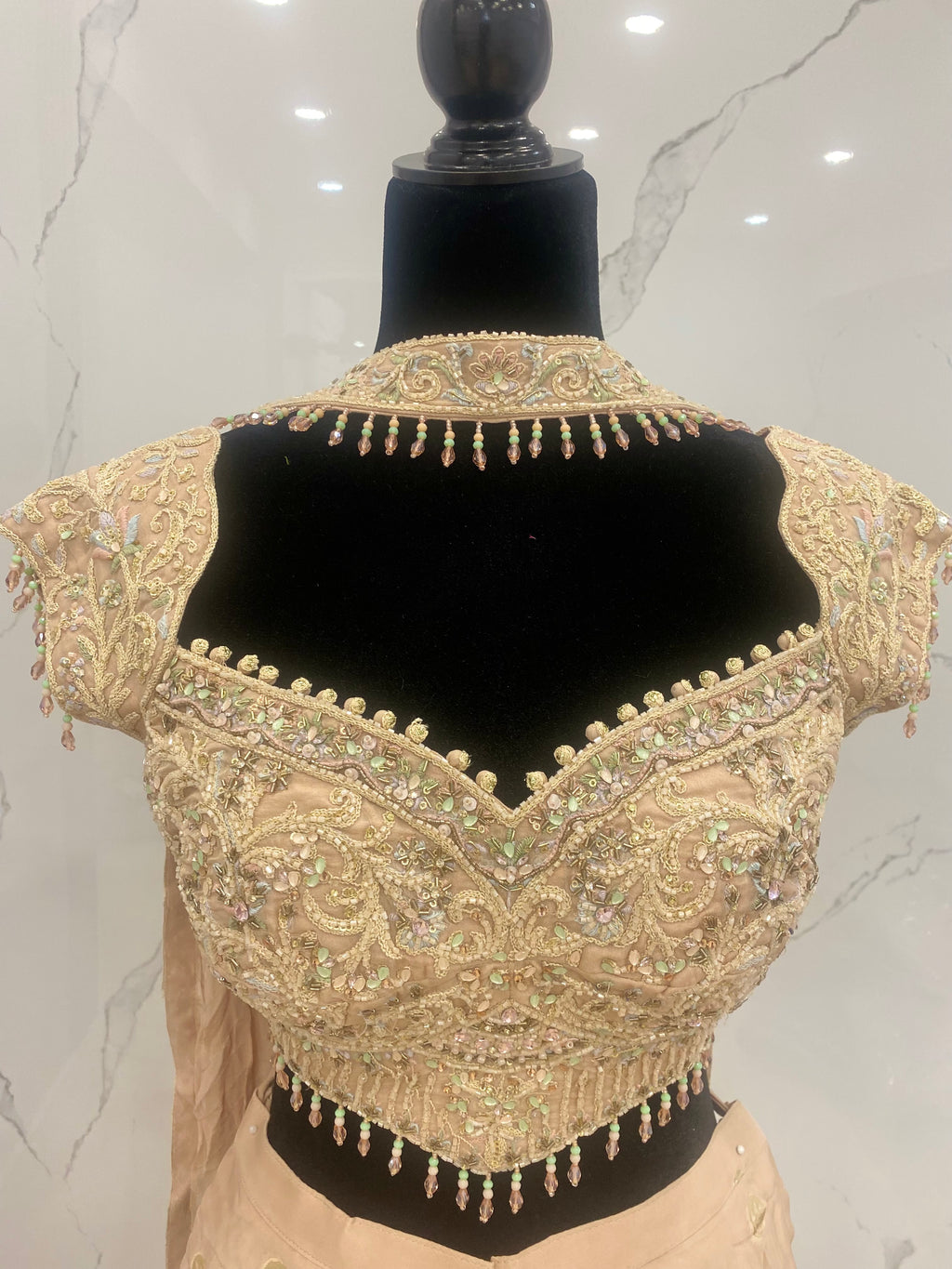 Crop top with palazoo