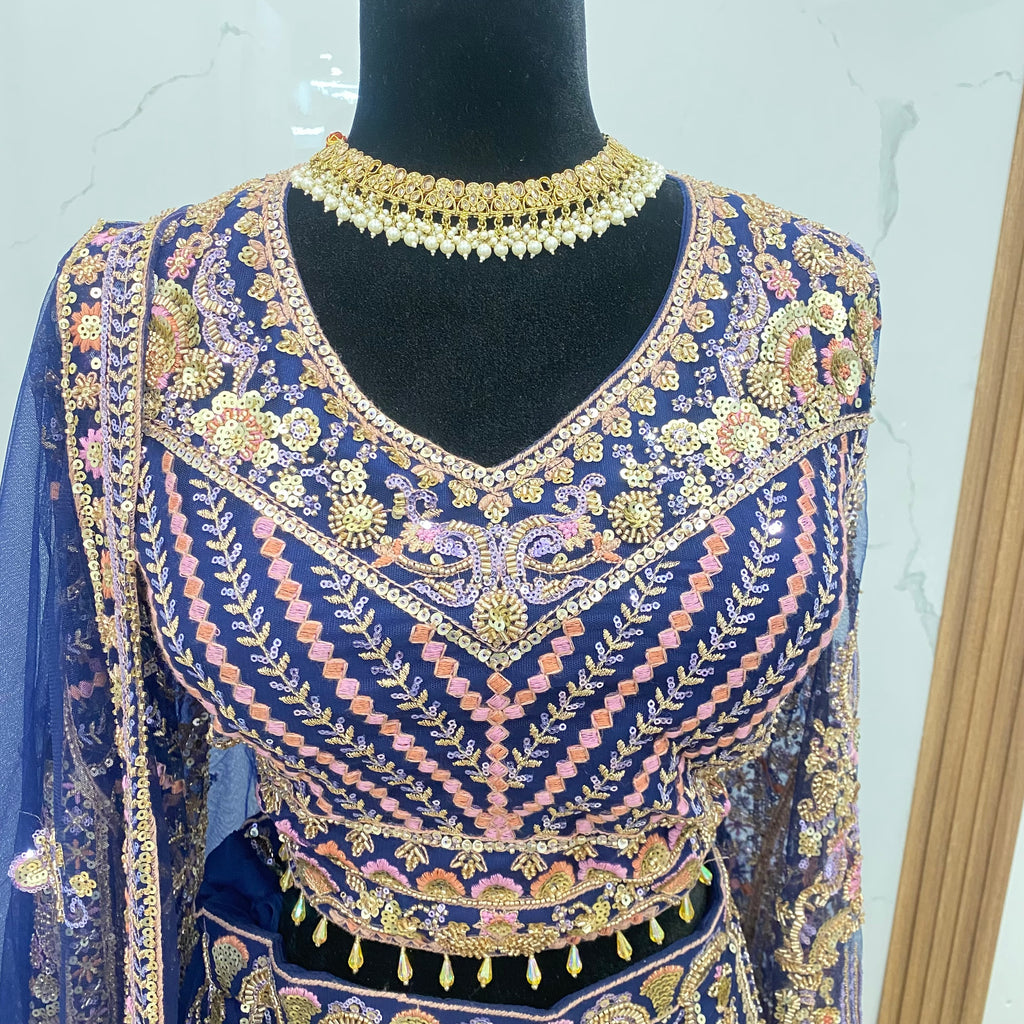 Size 50 Beautiful designer lehenga choli