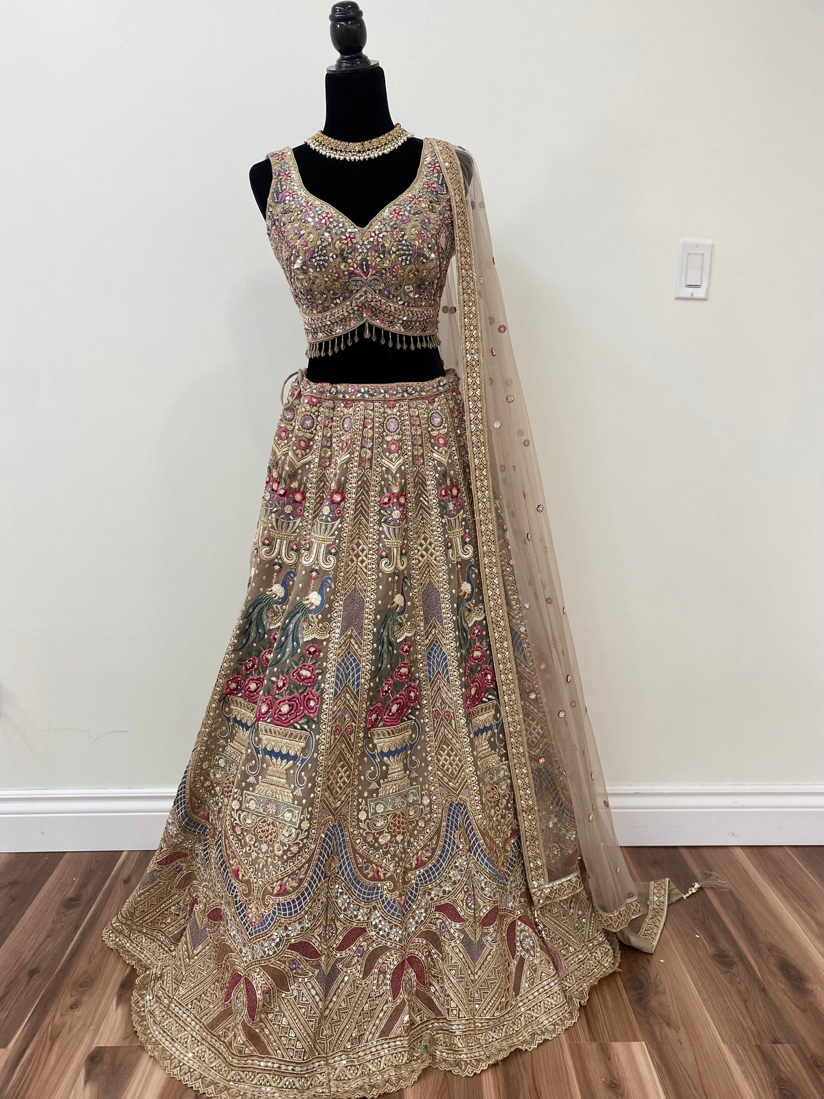 Perfect engagement/reception lehenga choli