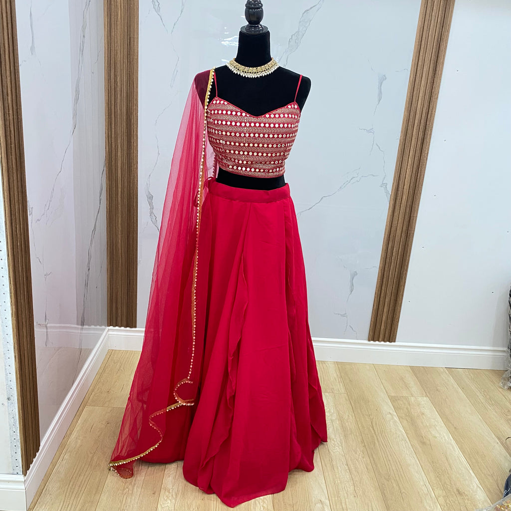 Perfect mehendi/sangeet Designer Lehenga choli