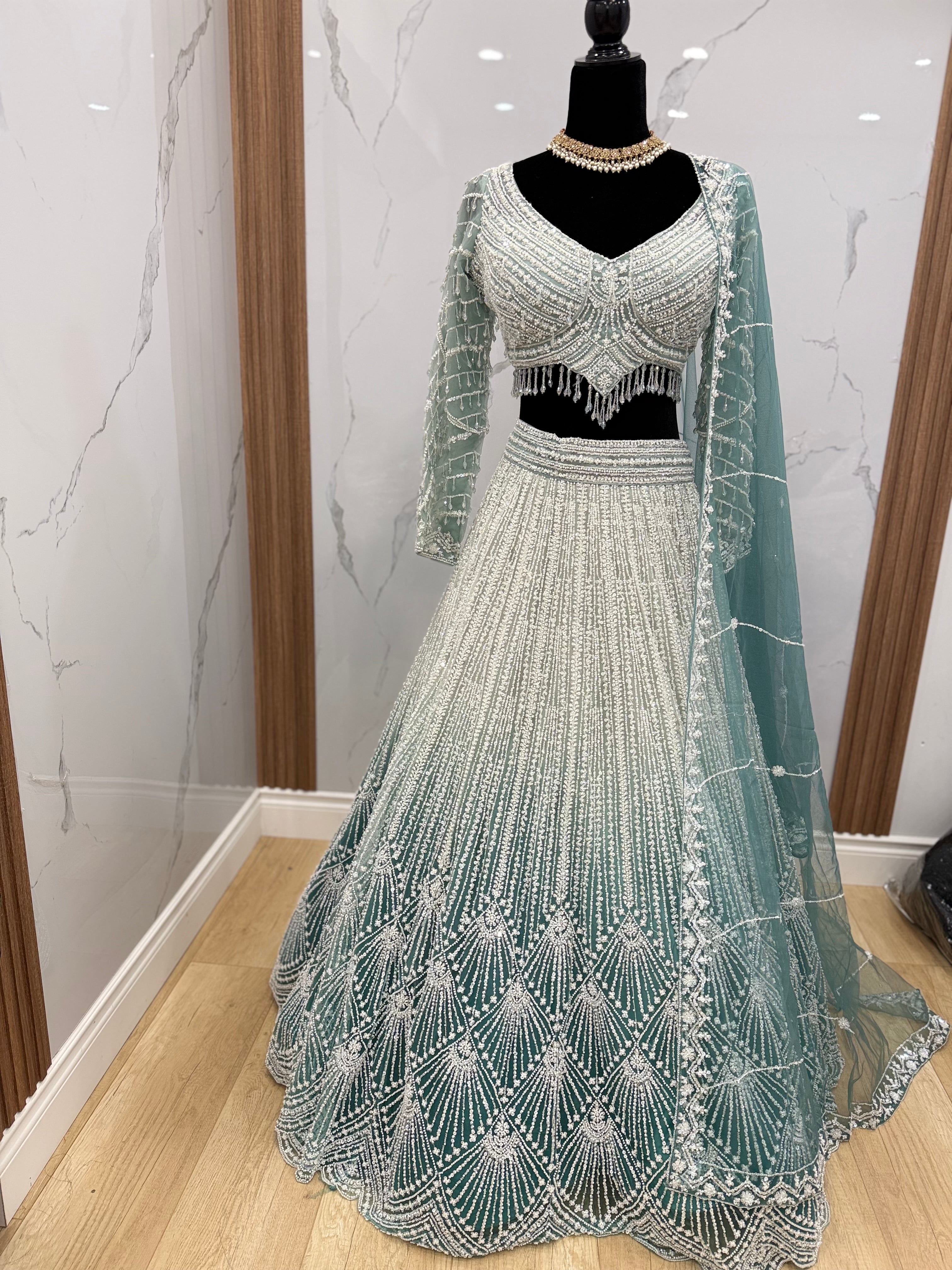 Perfect engagement/reception lehenga choli