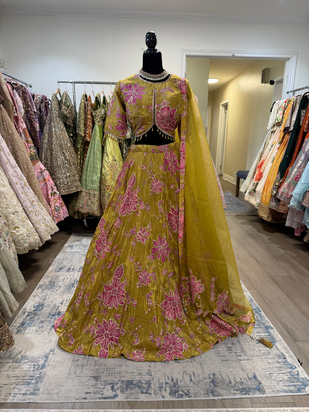 Perfect haldi/mehendi/sangeet lehenga