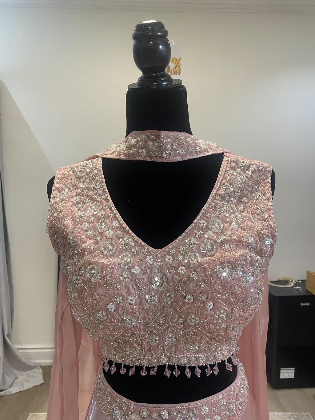 KanadaKulture - designer Lehenga with level detailing