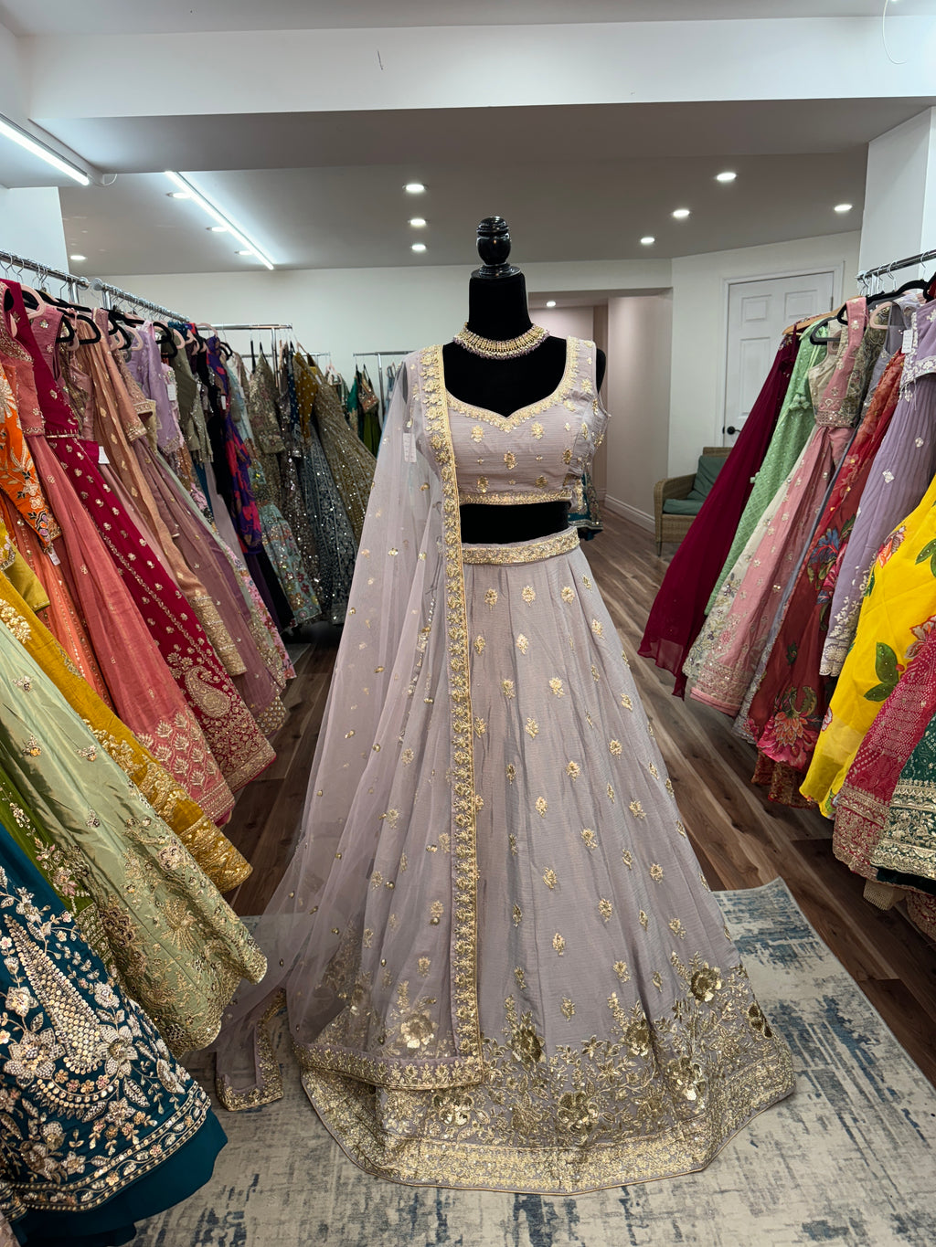 Pearl Purple lehenga choli