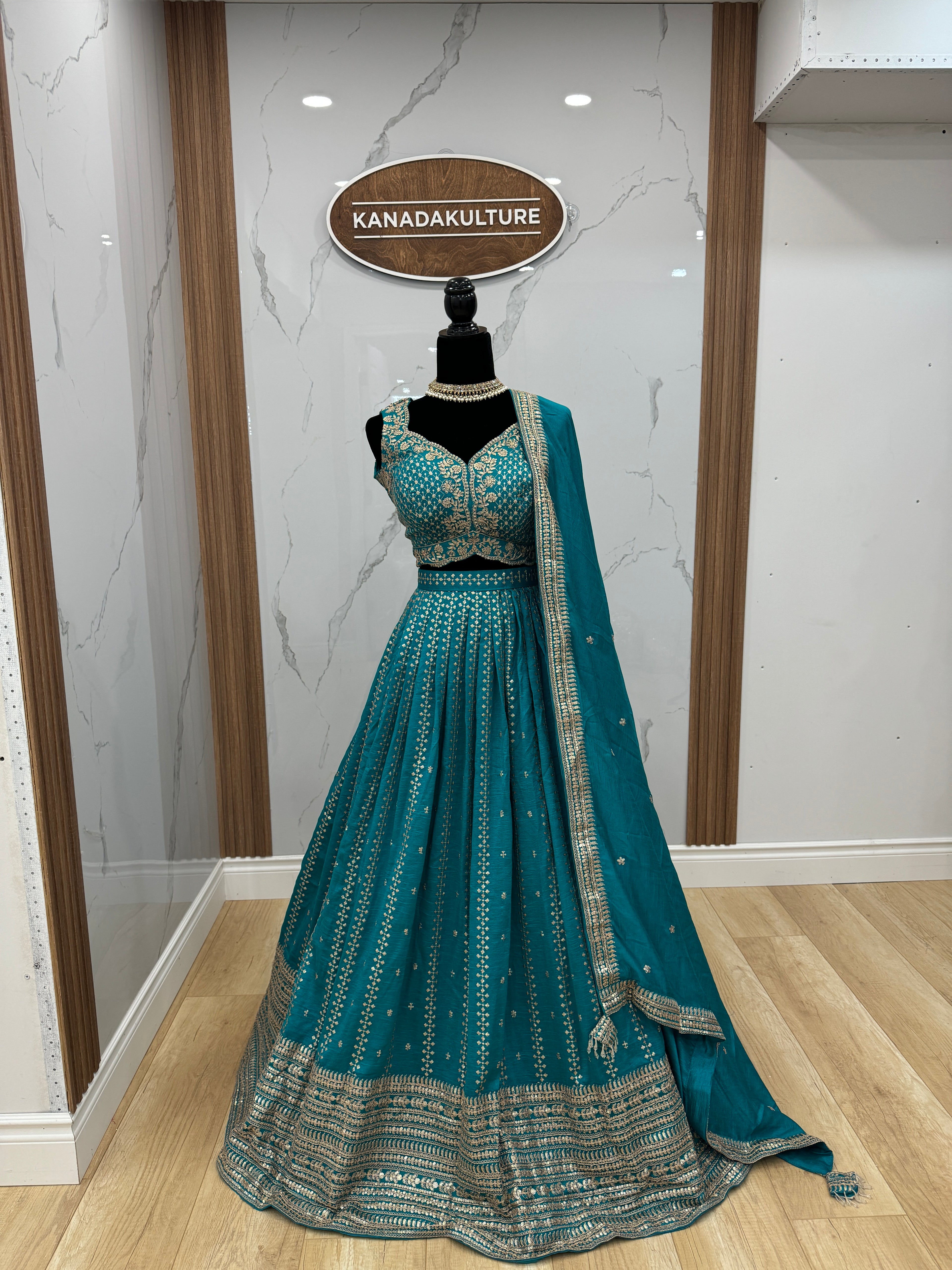 Dark color lehenga choli