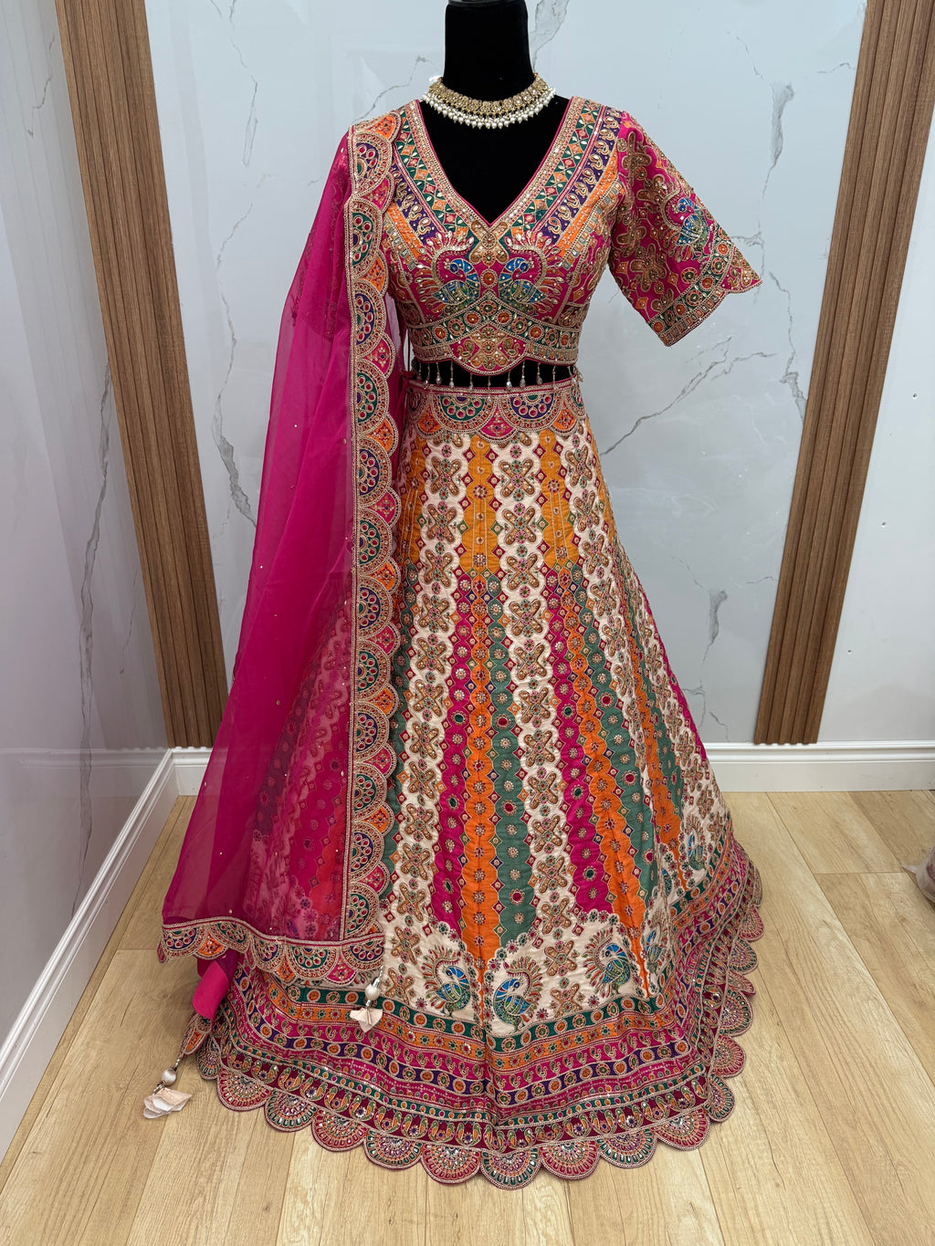 Sangeet/jaggo designer lehenga choli