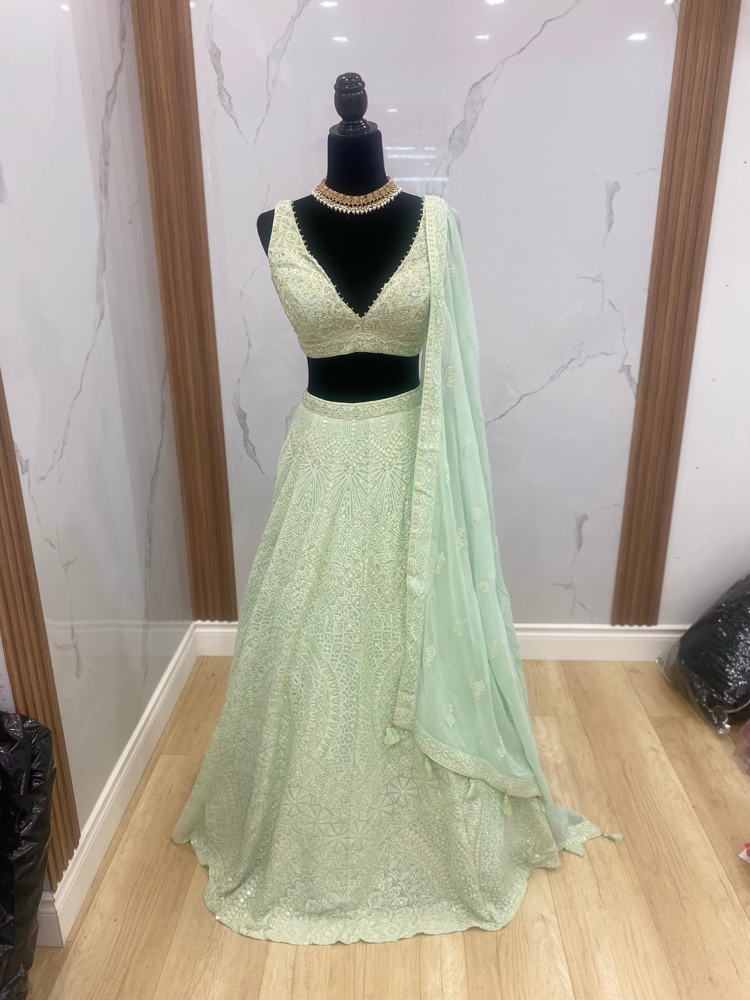 Perfect engagement/reception lehenga choli