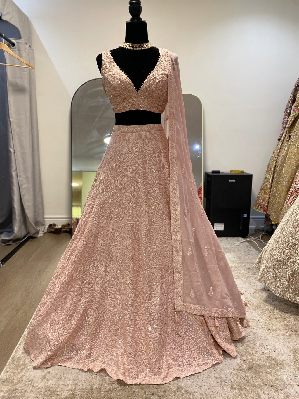 Pastel bridesmaid Designer Lehenga choli