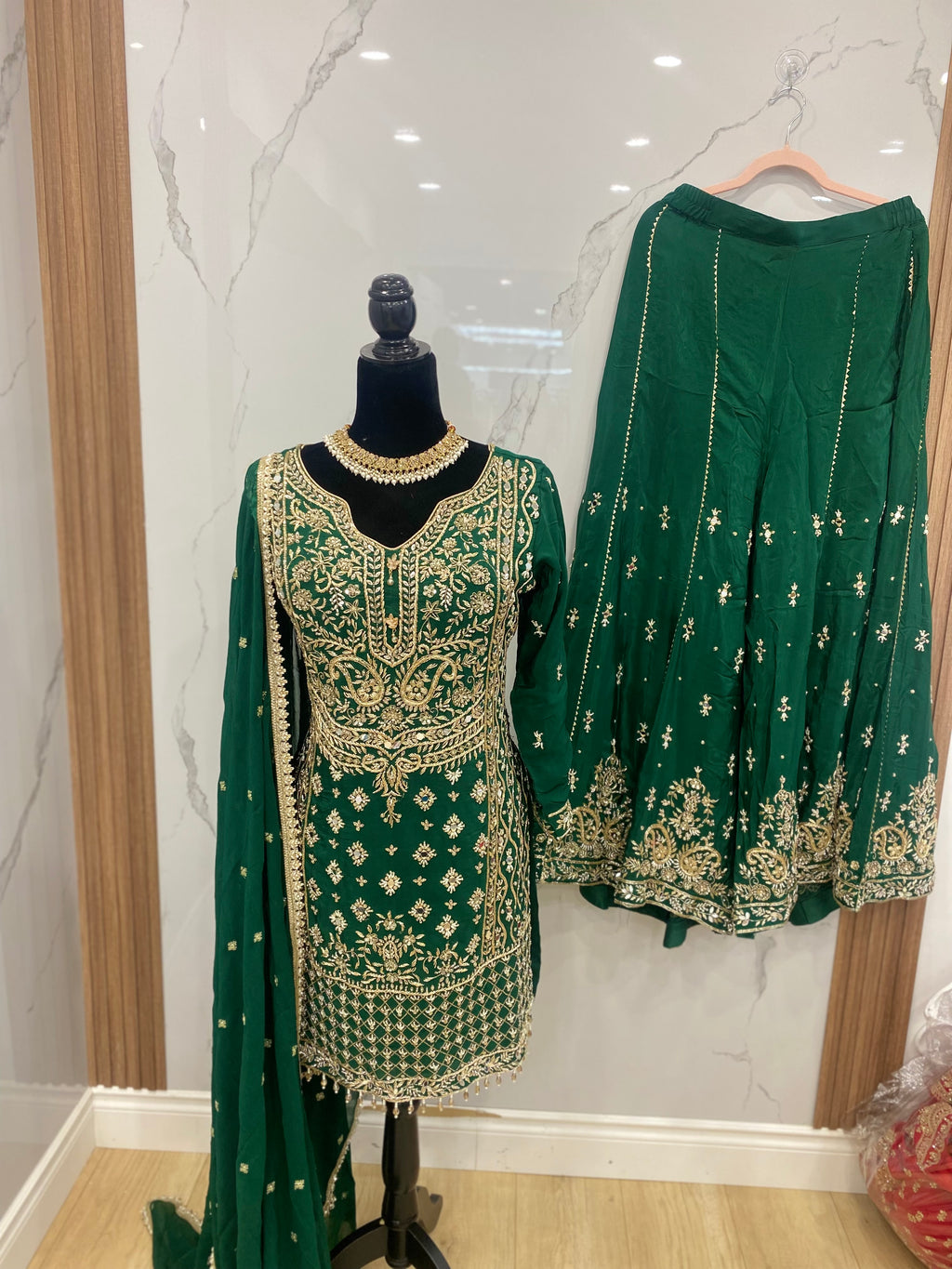 Hand work Embroidered suit