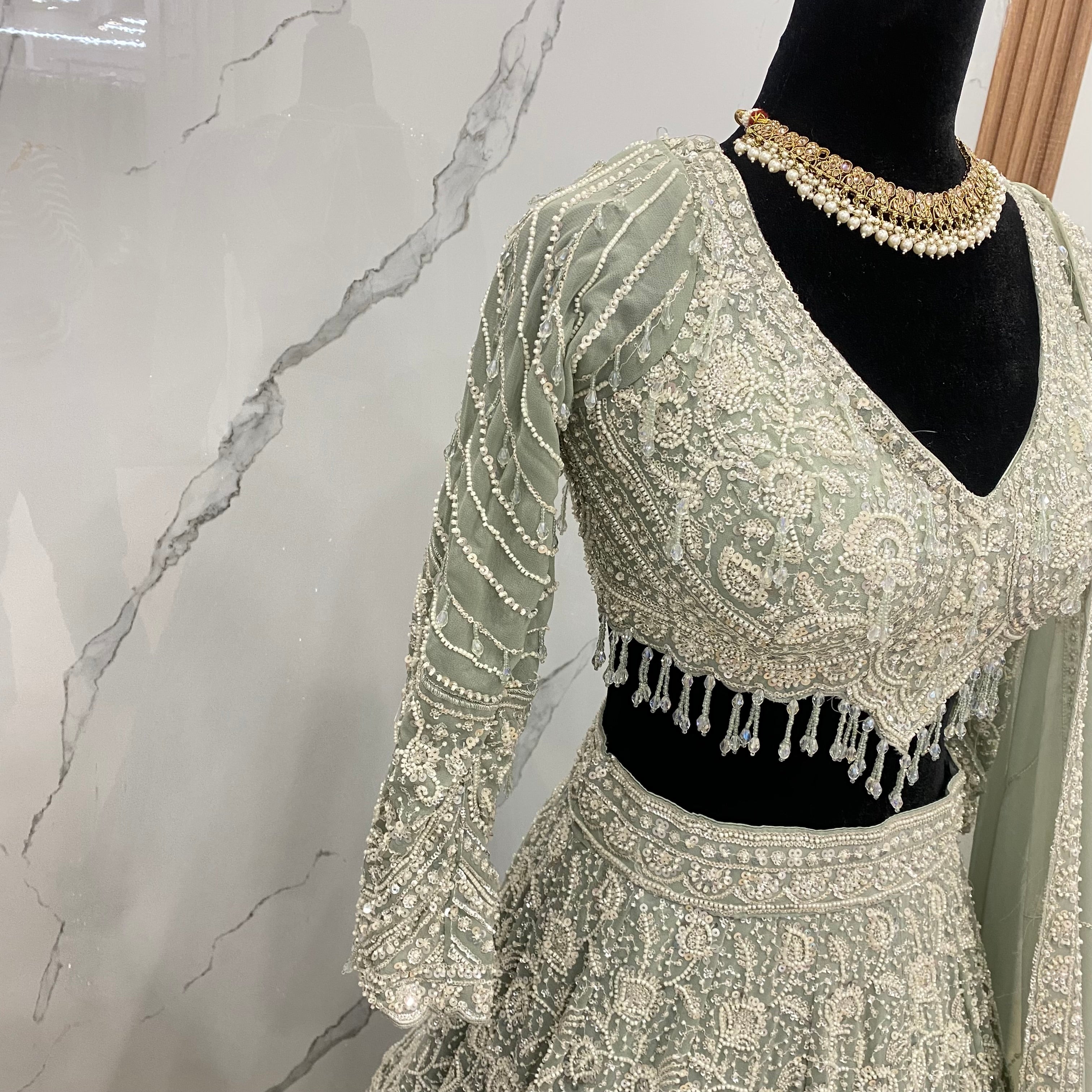 Perfect engagement/reception lehenga choli